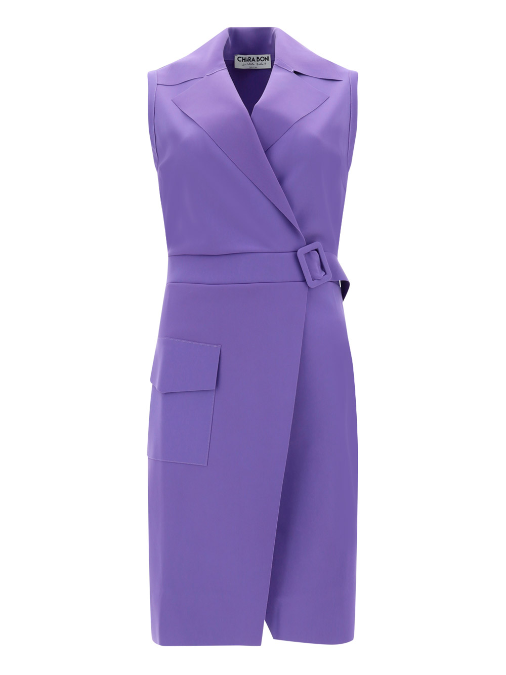 Chiara Boni Saul Dress In Dark Lavender | ModeSens