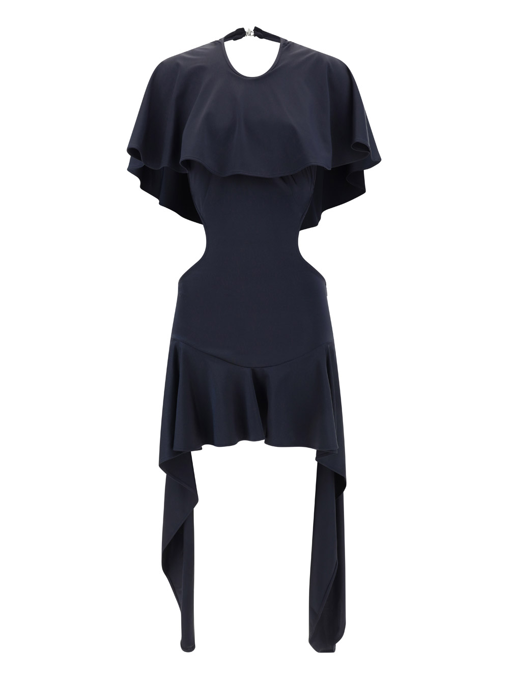Attico Airi Mini Dress In Black