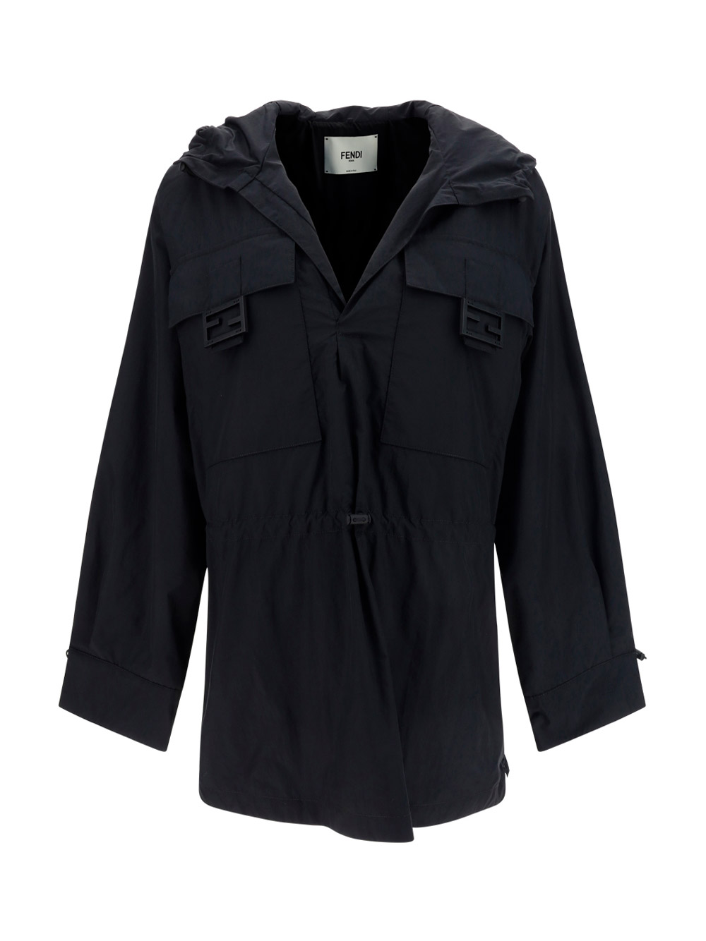 Fendi Anorak Jacket In Black | ModeSens