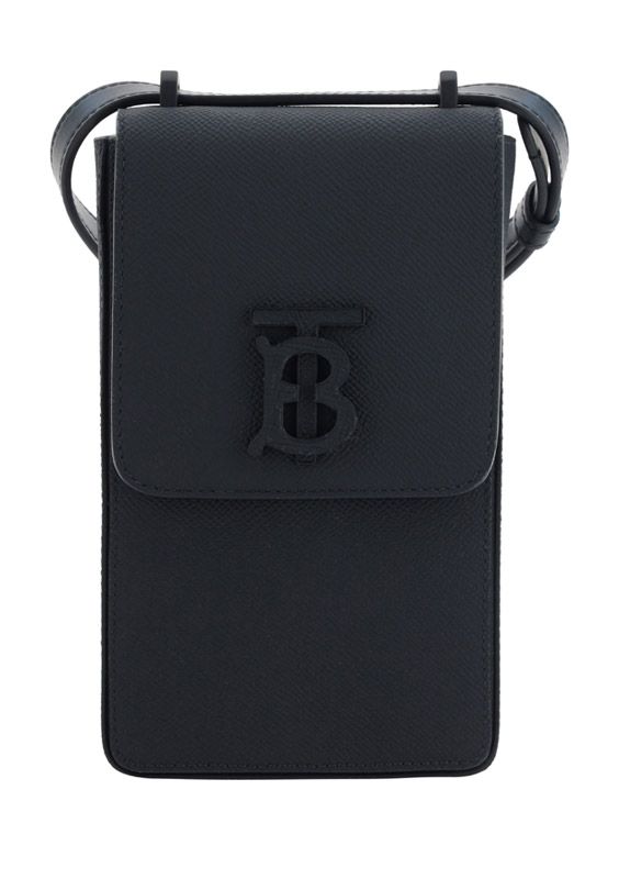 Burberry Phone Case Shoulder Bag In Black