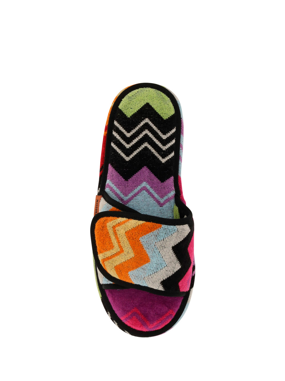 Missoni Giacomo Slippers Open With Tear Arancio In Arancio