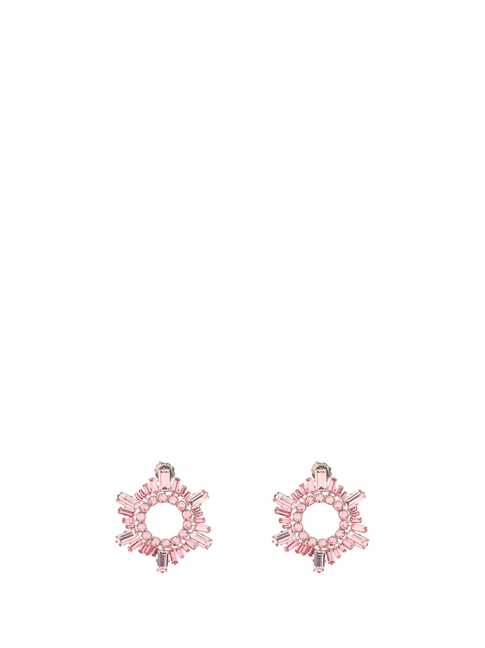 AMINA MUADDI MINI BEGUM EARRINGS,MINIBEGUMEARRINGS_LIGHTROSE