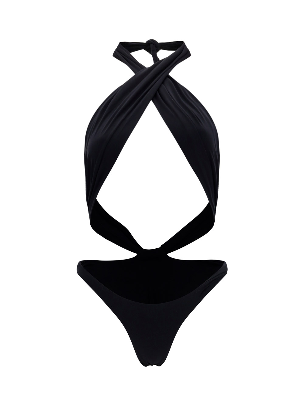 Reina Olga Racehorse Bikini Set In Nero