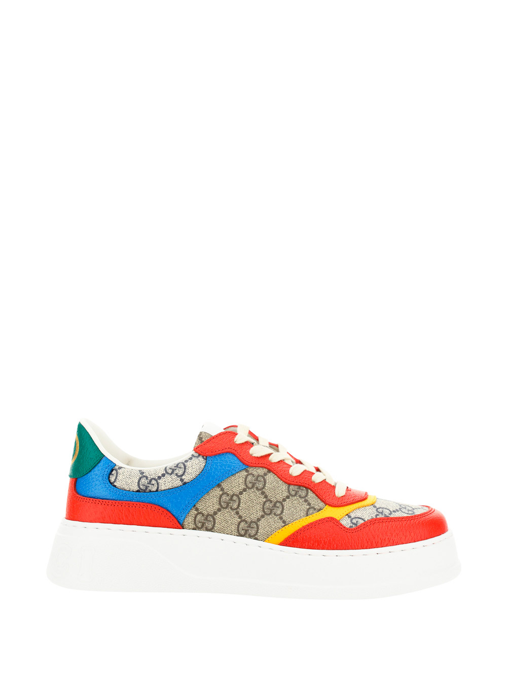 Gucci Sneakers In Beige-bl/l.red/be.eb |