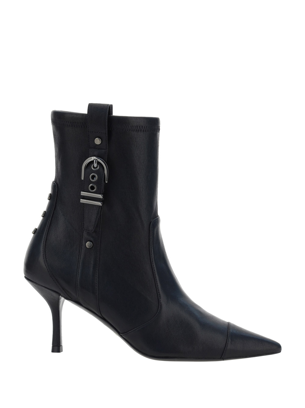 Shop Stuart Weitzman Heeled Stuart Ankle Boots In Black