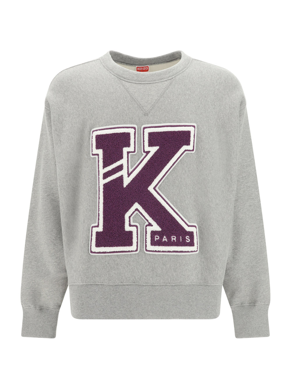 Kenzo Patches Sweatshirt In Gray