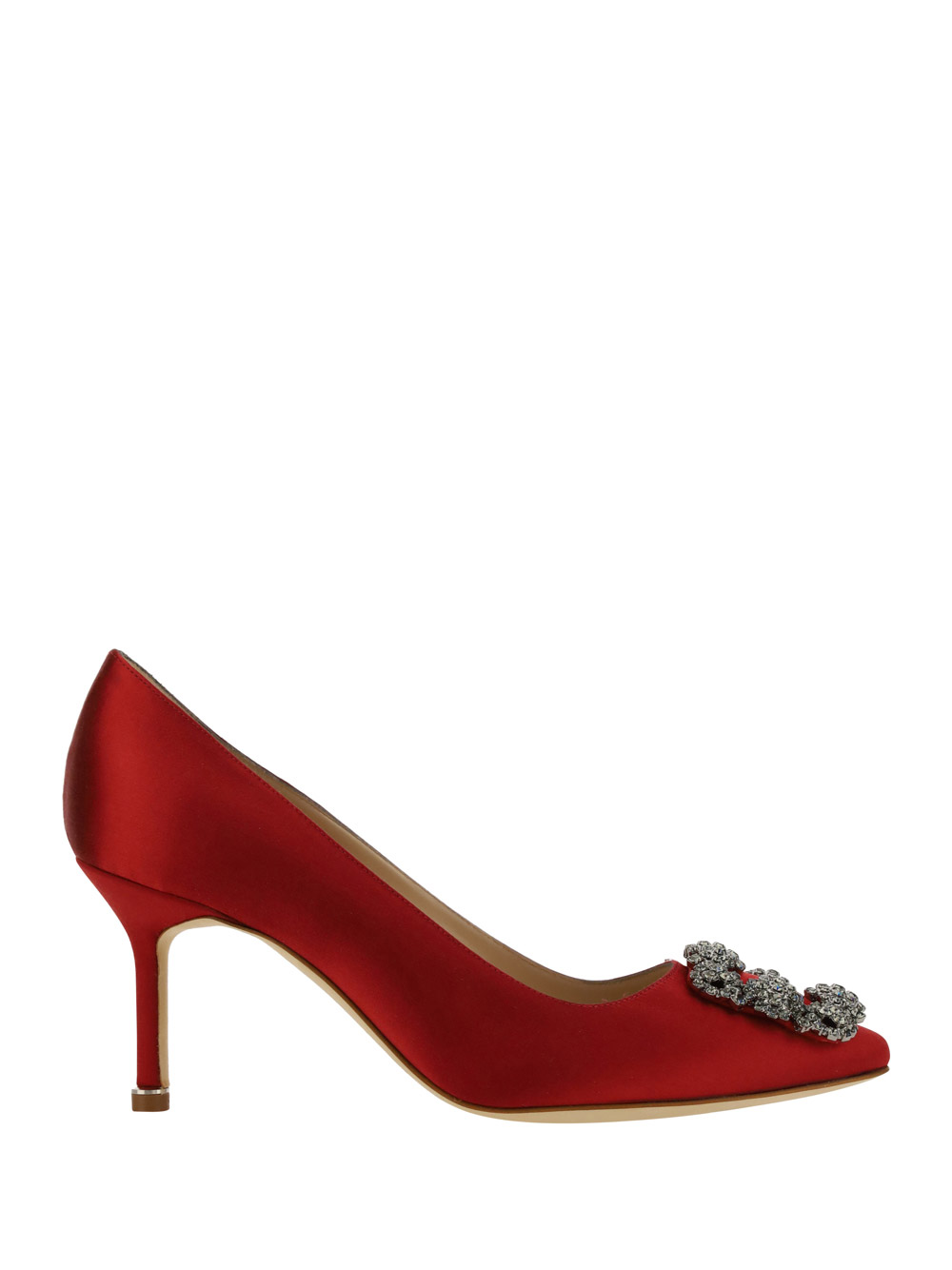 Manolo Blahnik Hangisi Pumps In Red