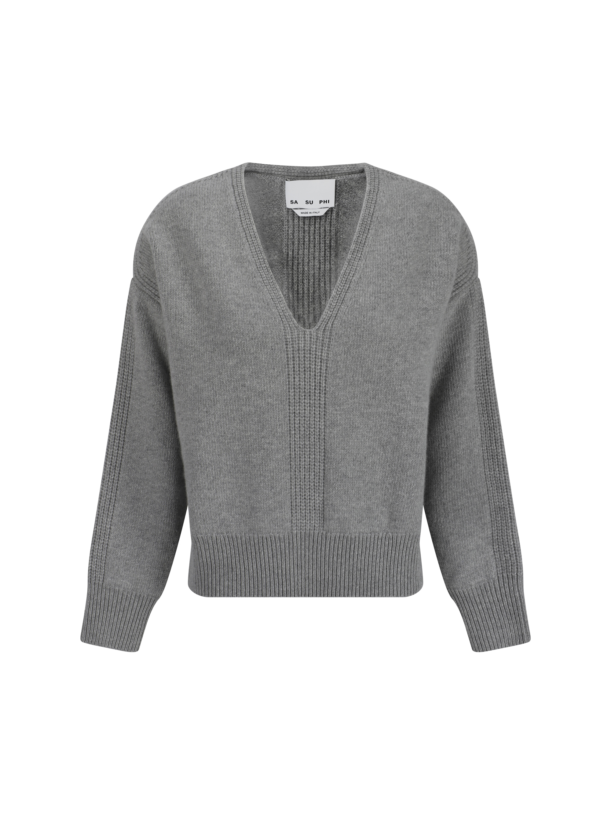 Shop Sa Su Phi Sweater In Grey