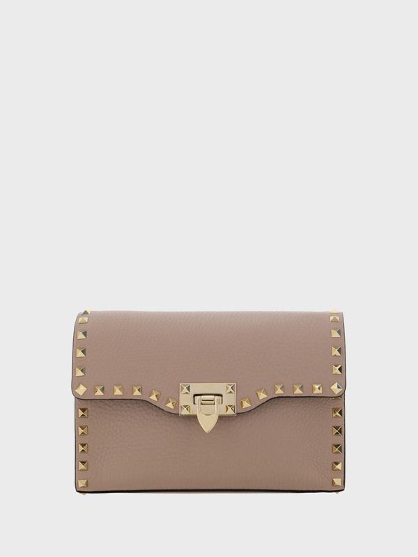 Valentino Garavani Rockstud Shoulder Bag BASE BLU