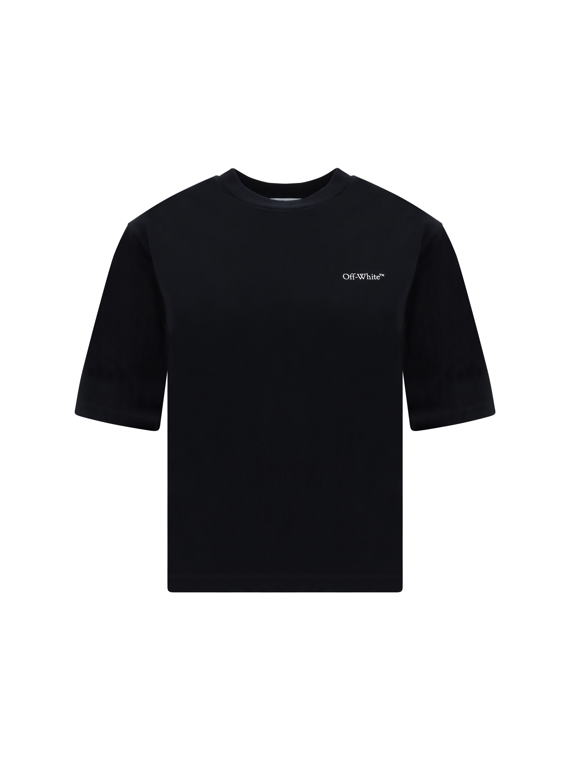 Shop Off-white T-shirt In Black Multicolor
