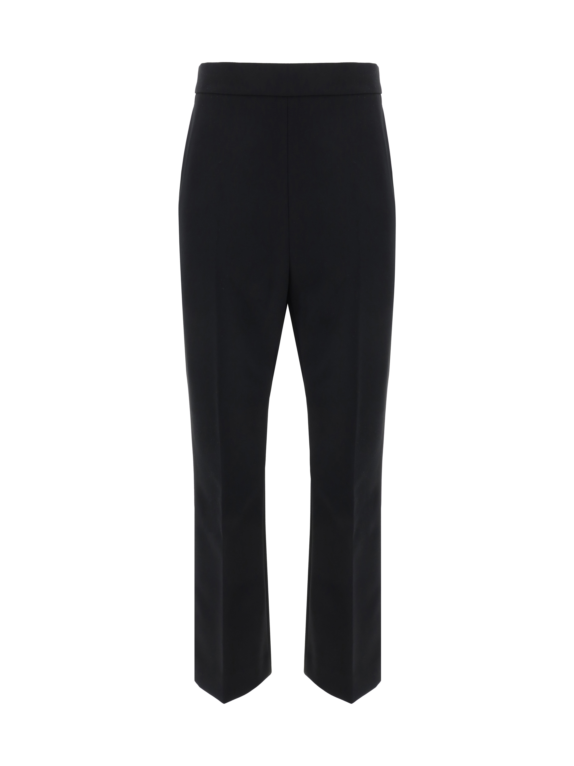 Shop Max Mara Parata Pants In Nero