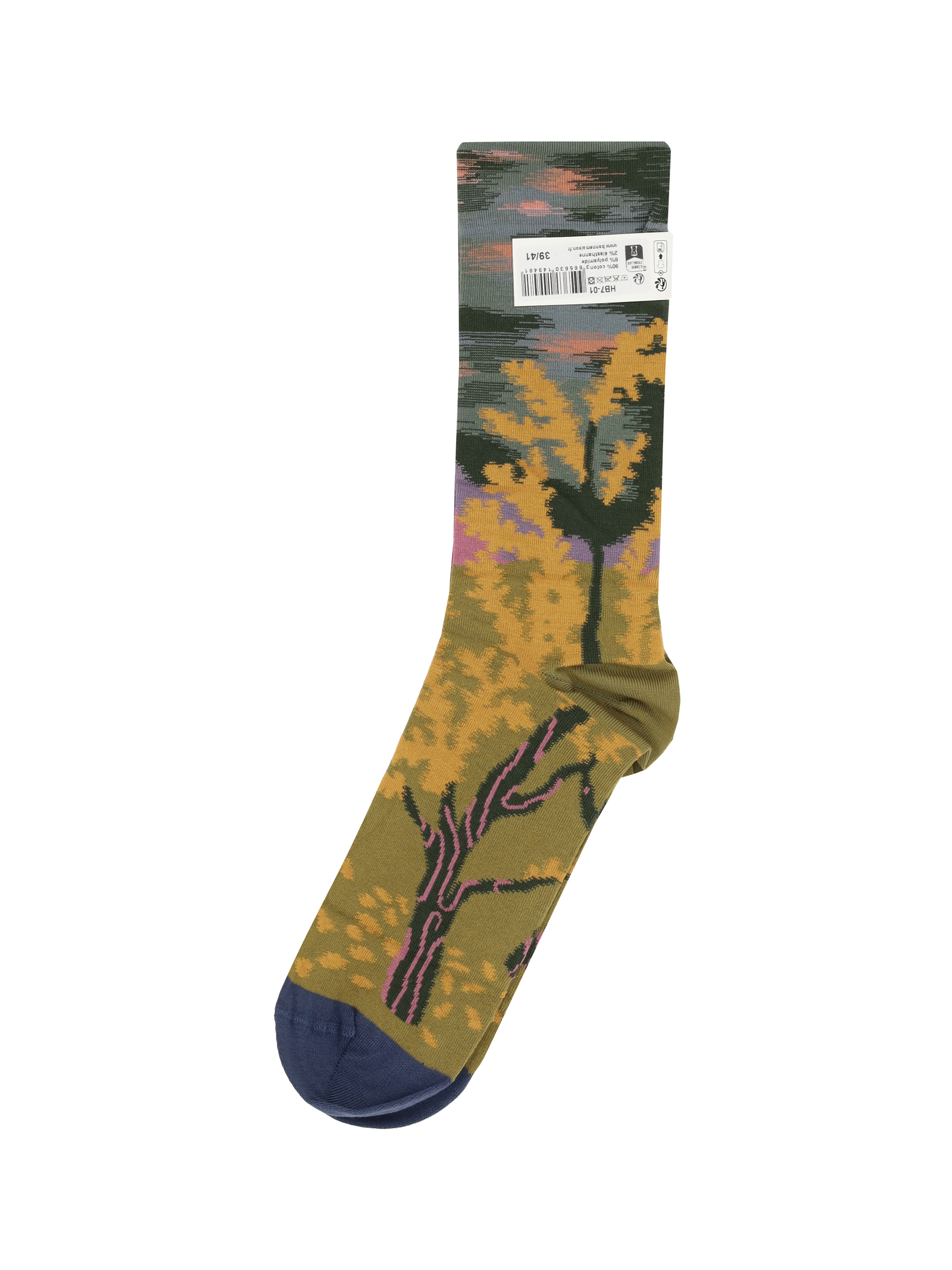 Wormwood Landscape Socks