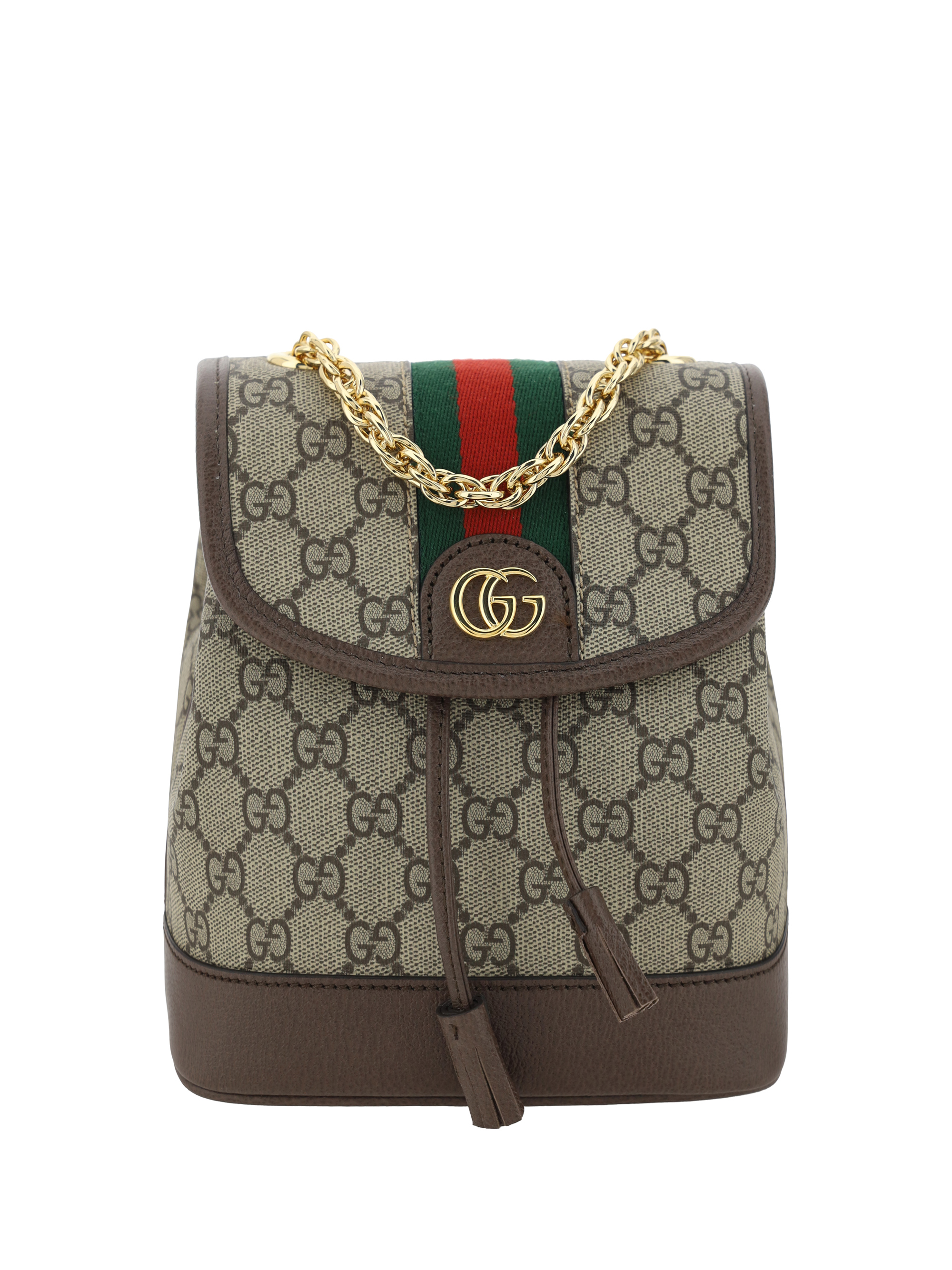Gucci Ophidia Backpack In B.eb/n.acero/vrv