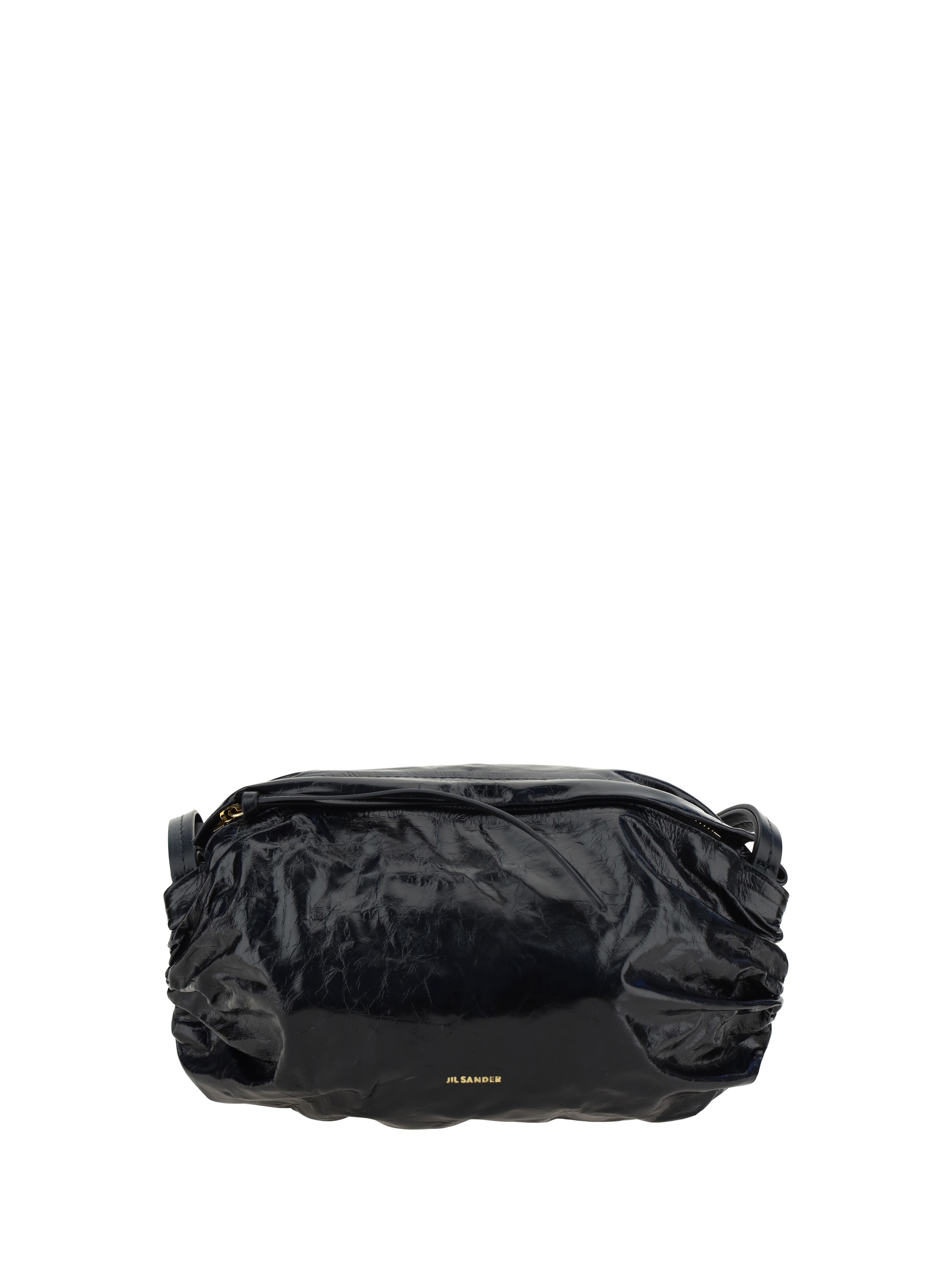Jil Sander Cushion Shoulder Bag In Black