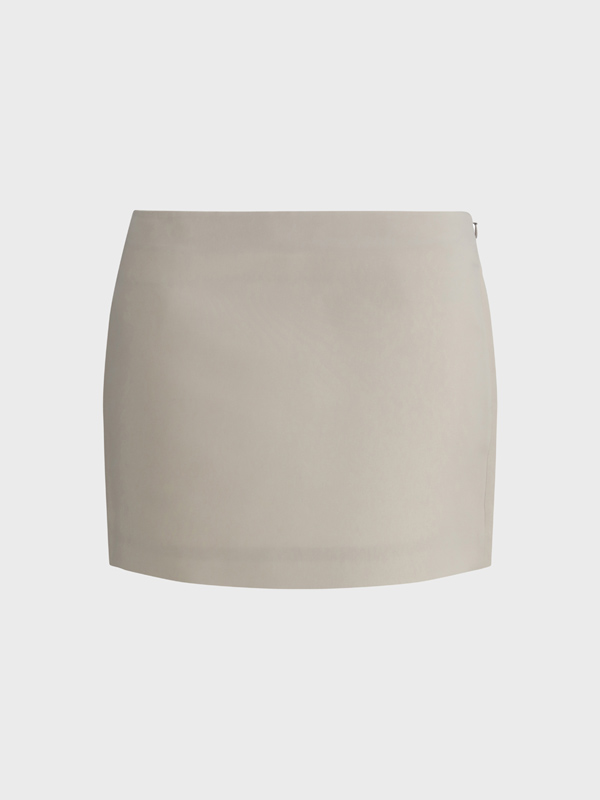 Silk Miniskirt