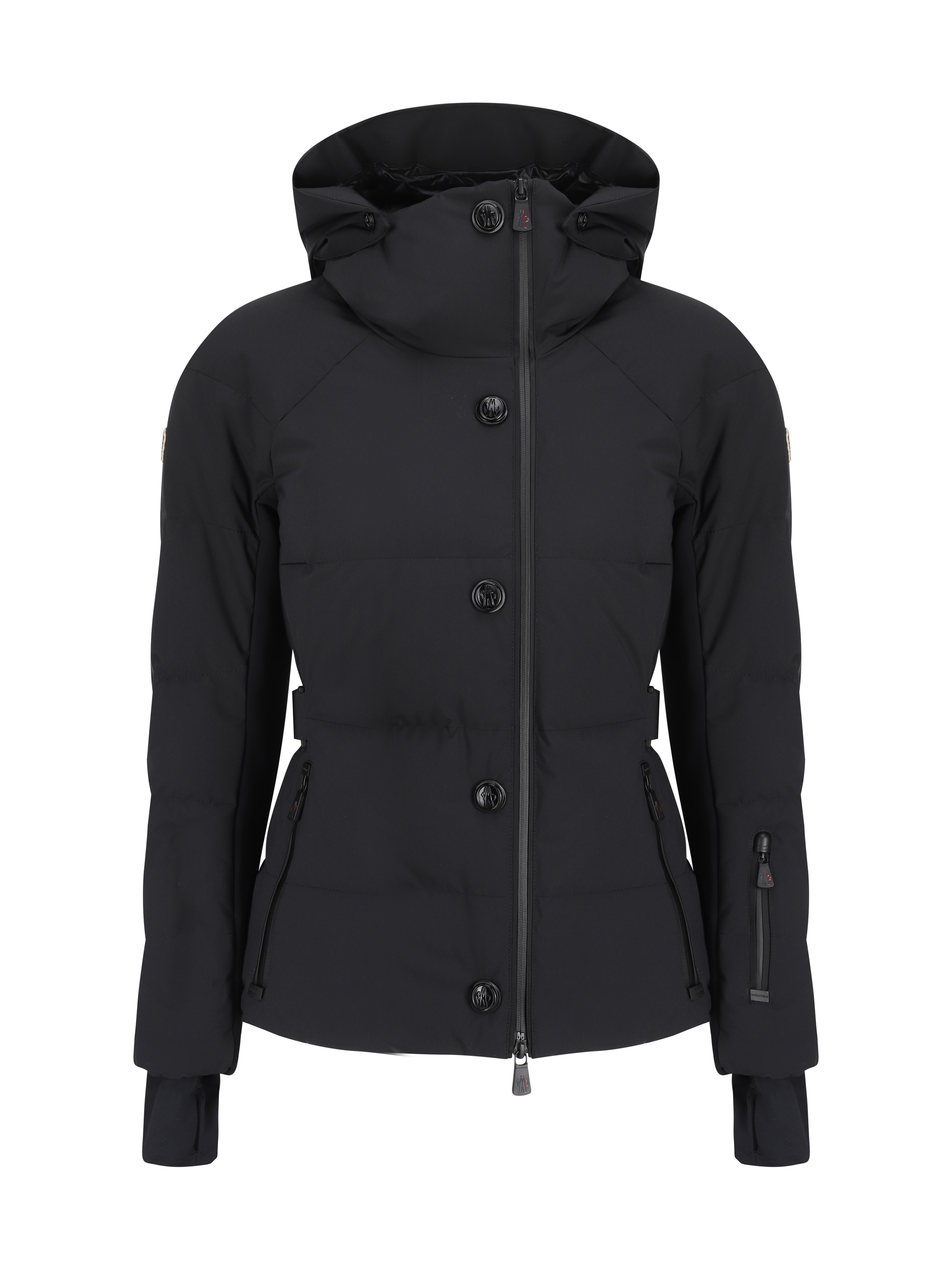 Shop Moncler Guyane Down Jacket In Black