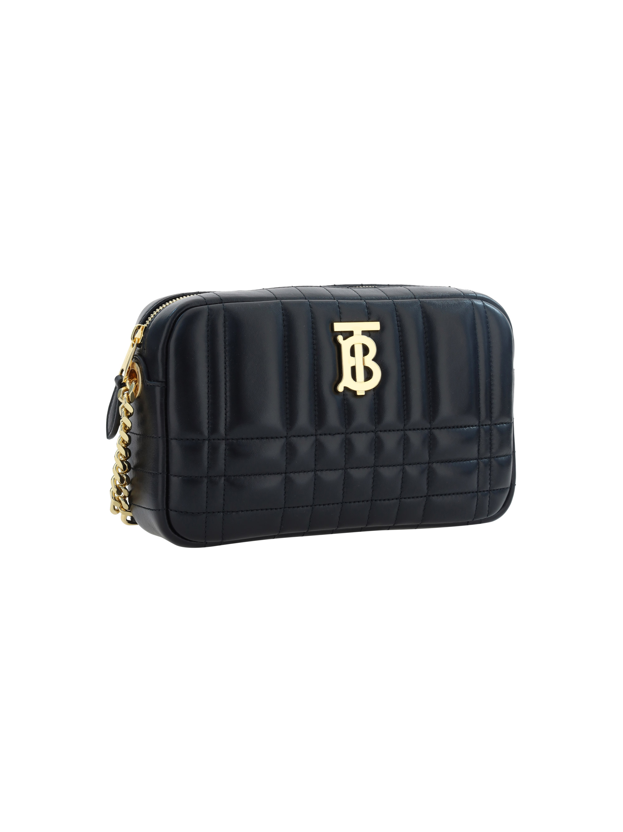 Burberry - Black Leather TB Wallet Uni