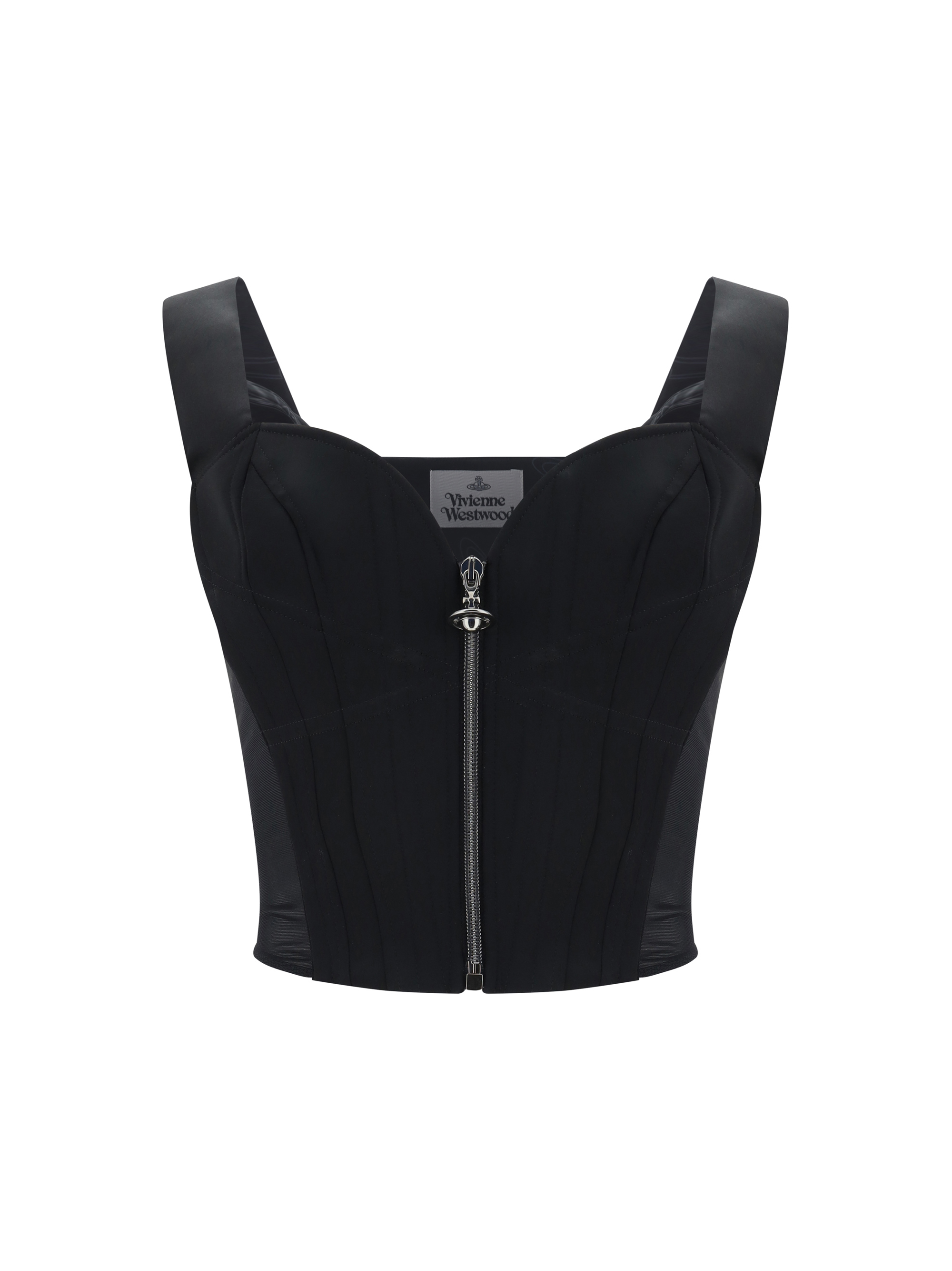 Shop Vivienne Westwood Corset Top In Black