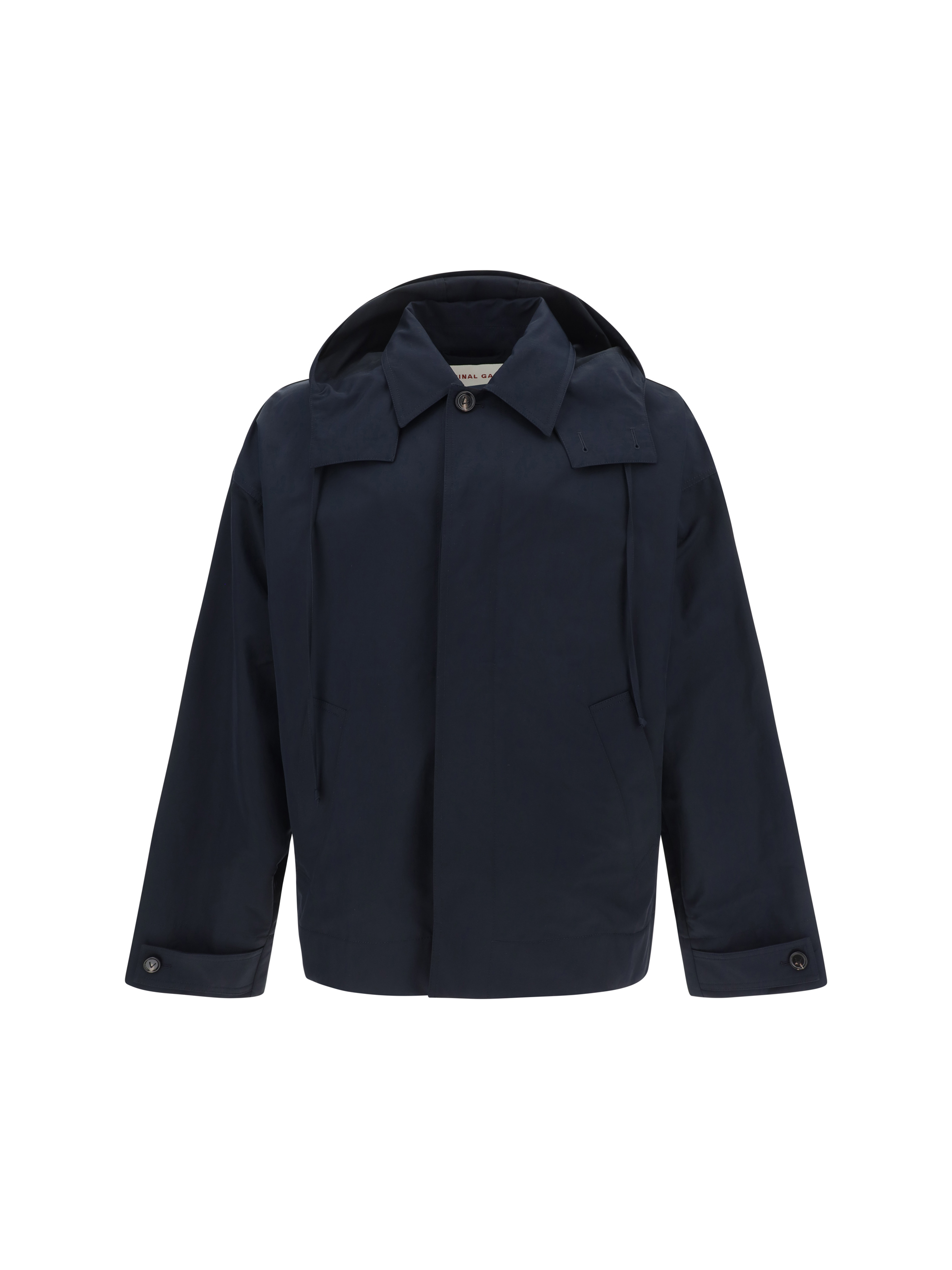 Shop Bottega Veneta Jacket In Midnight Blue-black