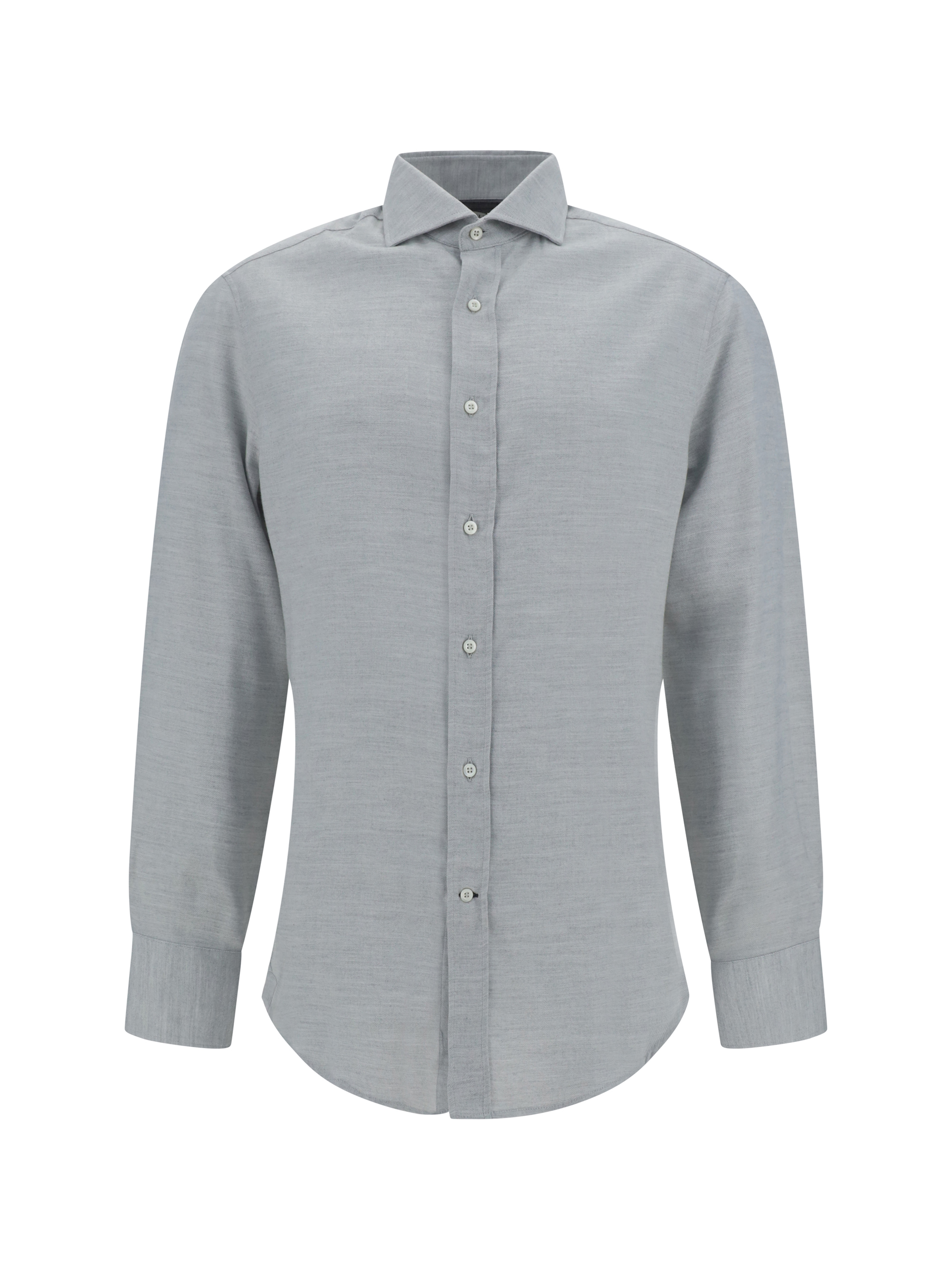 Shop Brunello Cucinelli Shirt In Perla