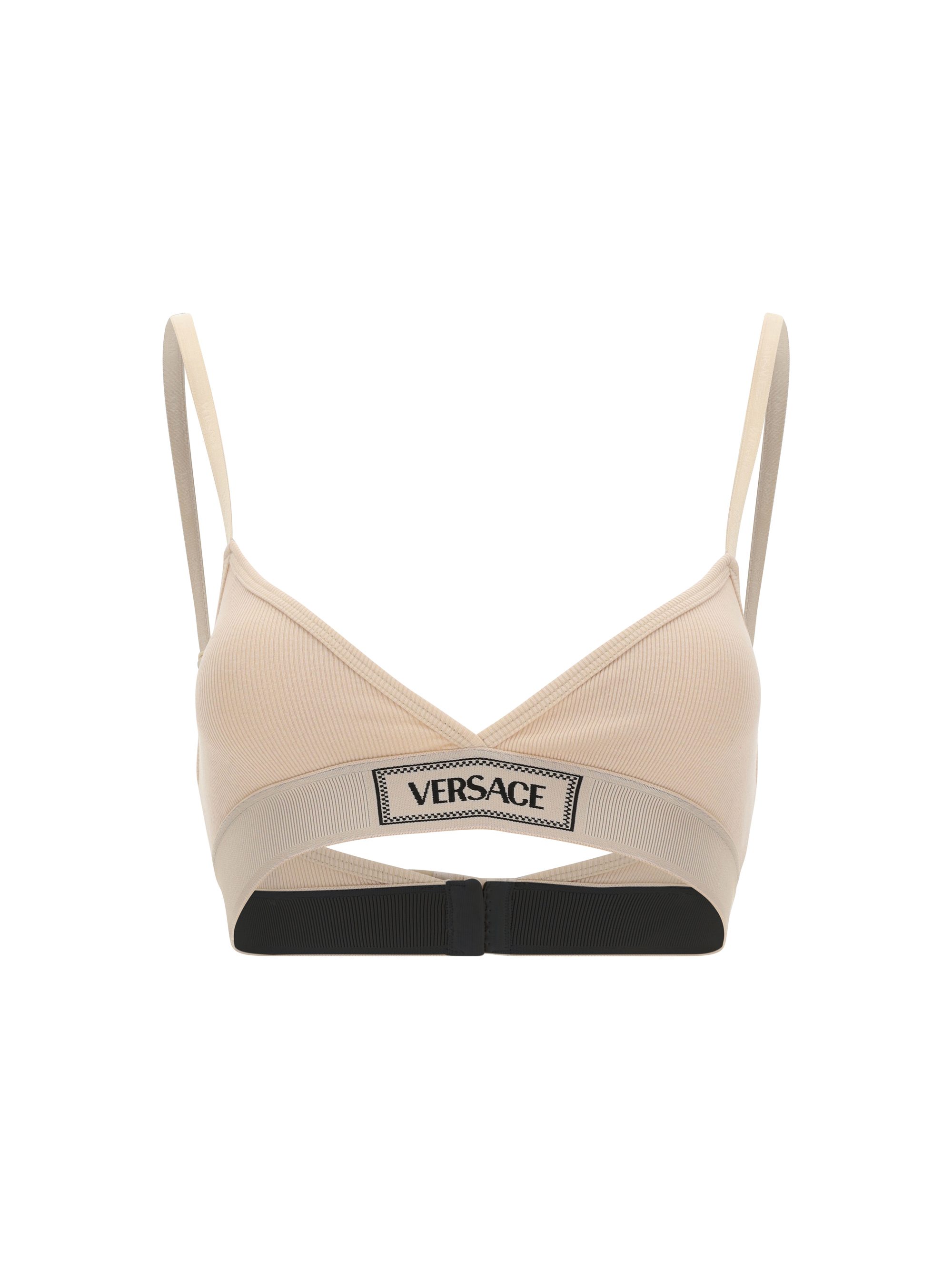 Versace Underwear Top In Neutral