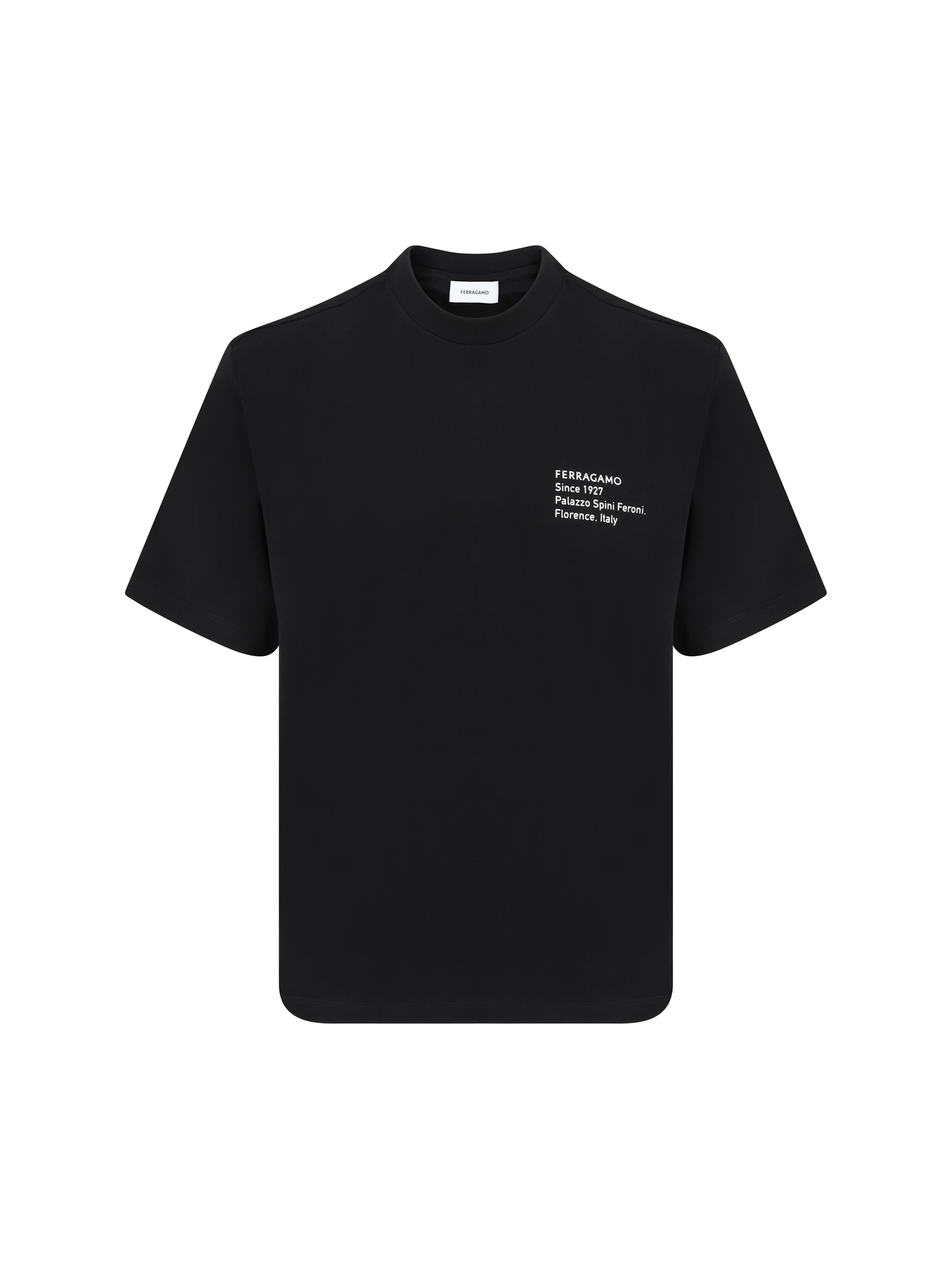 Shop Ferragamo T-shirt In Black