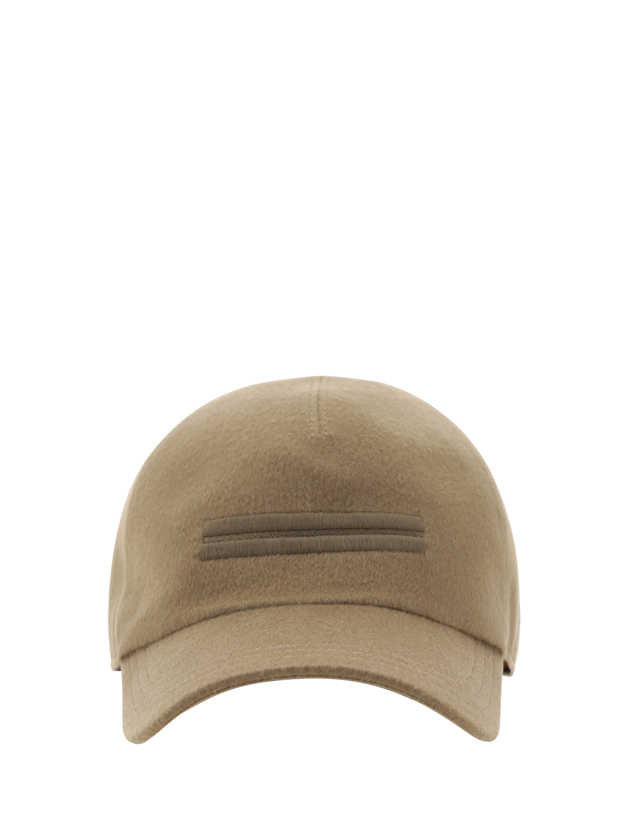 Shop Zegna Baseball Hat In Gn2