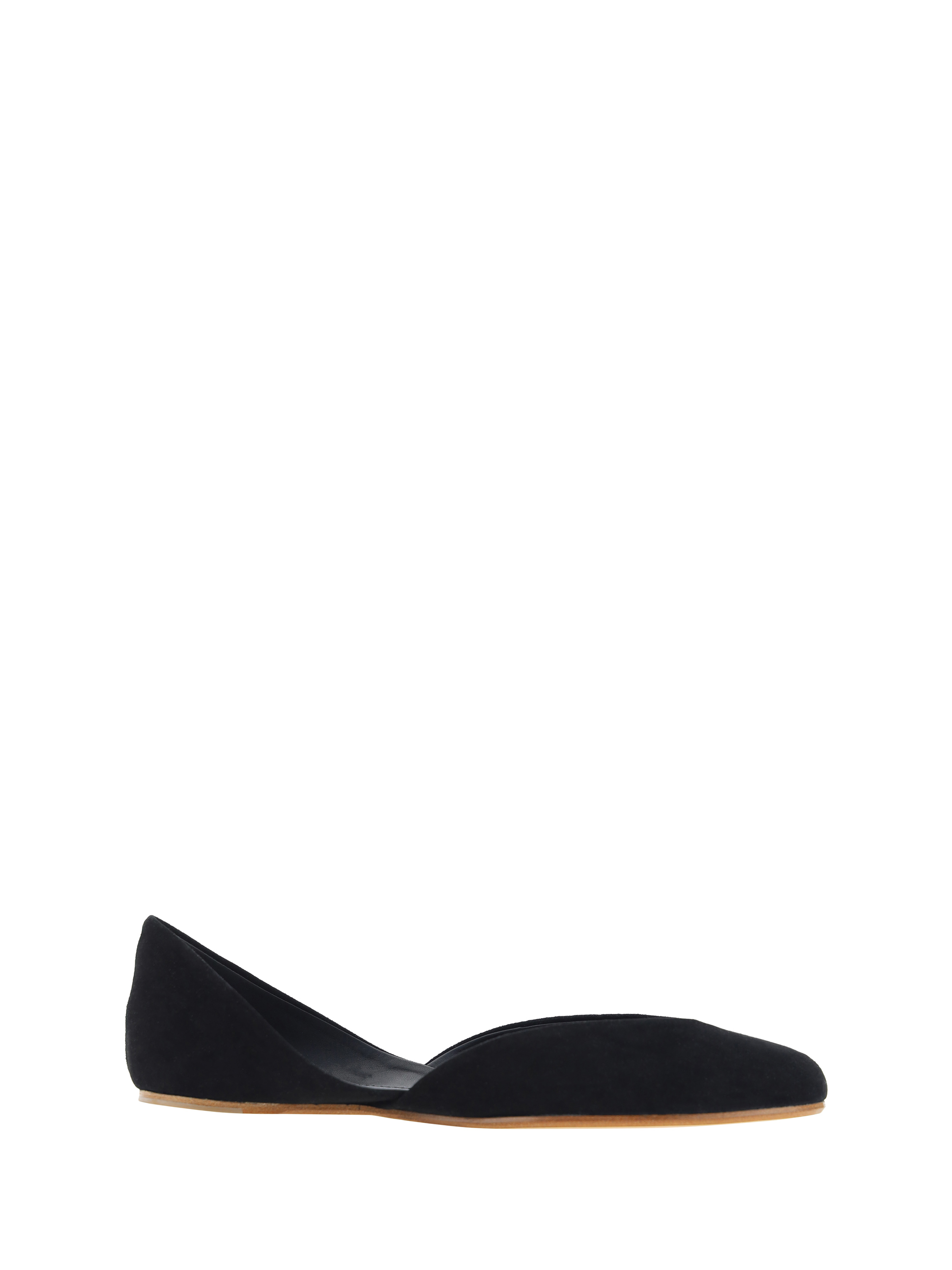 Shop The Row Gemma Ballerinas In Black