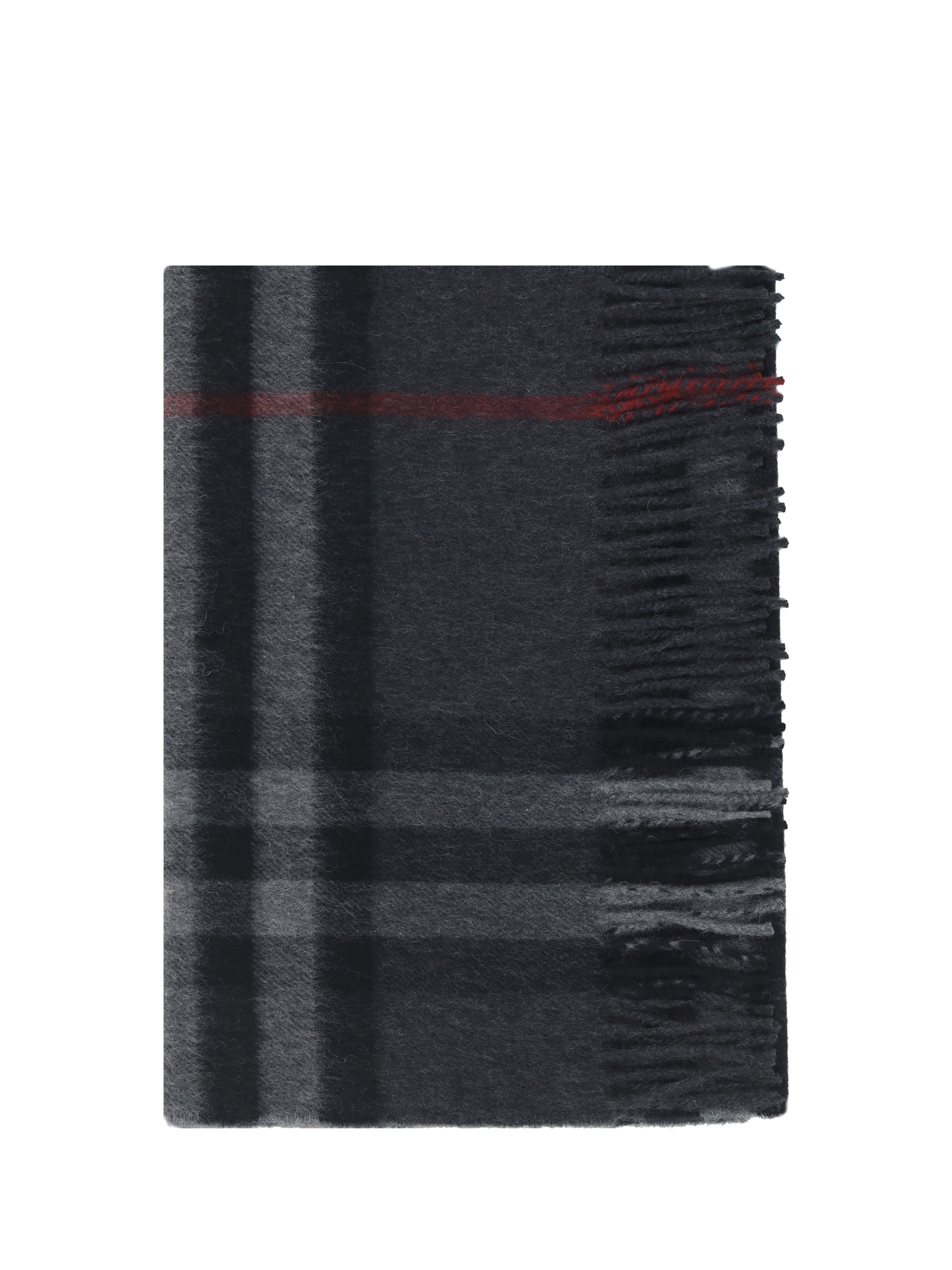 Burberry Scarf In Charcoal