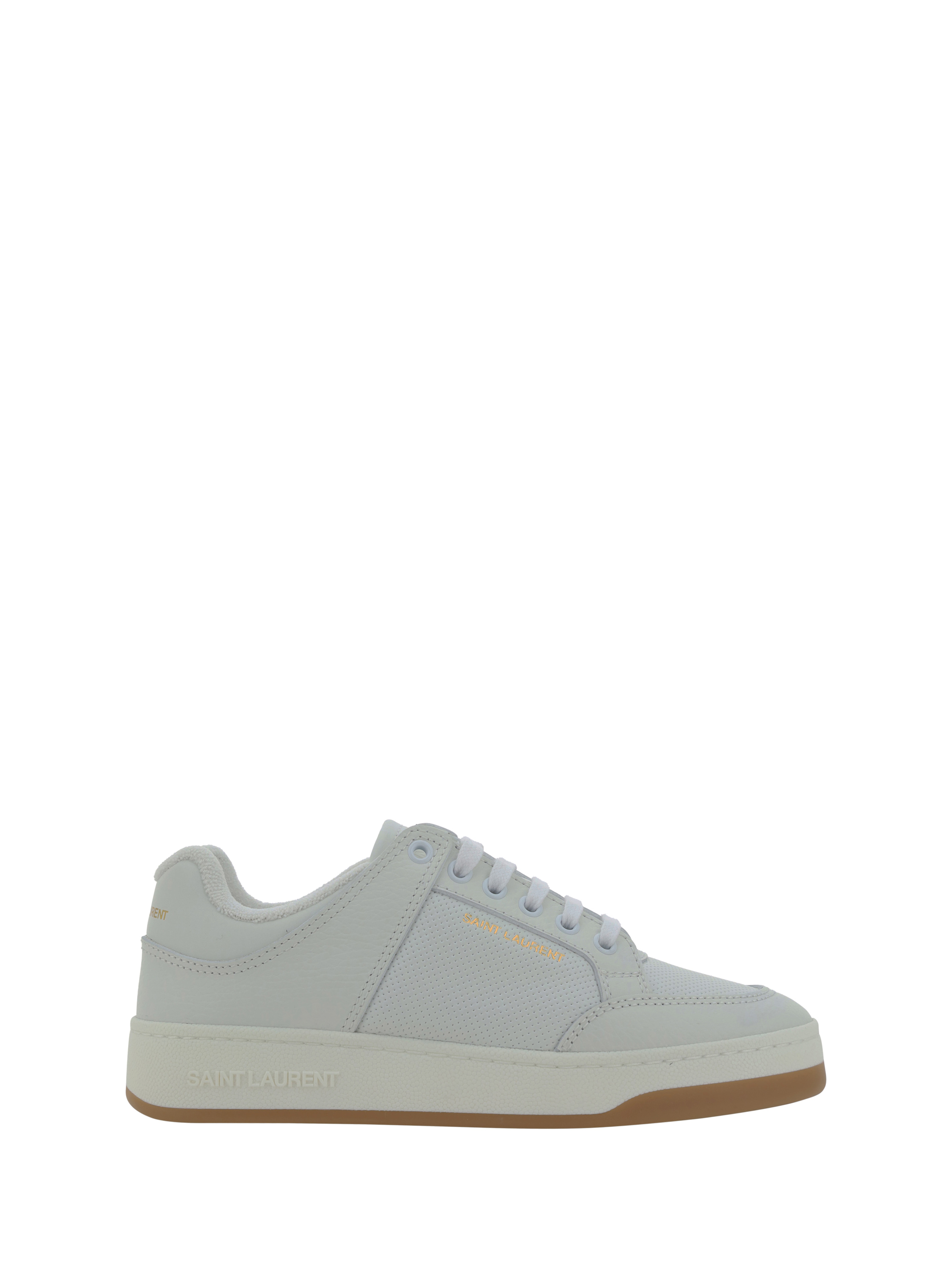 Shop Saint Laurent Sneakers In Blanc Opt/blanc Opt/