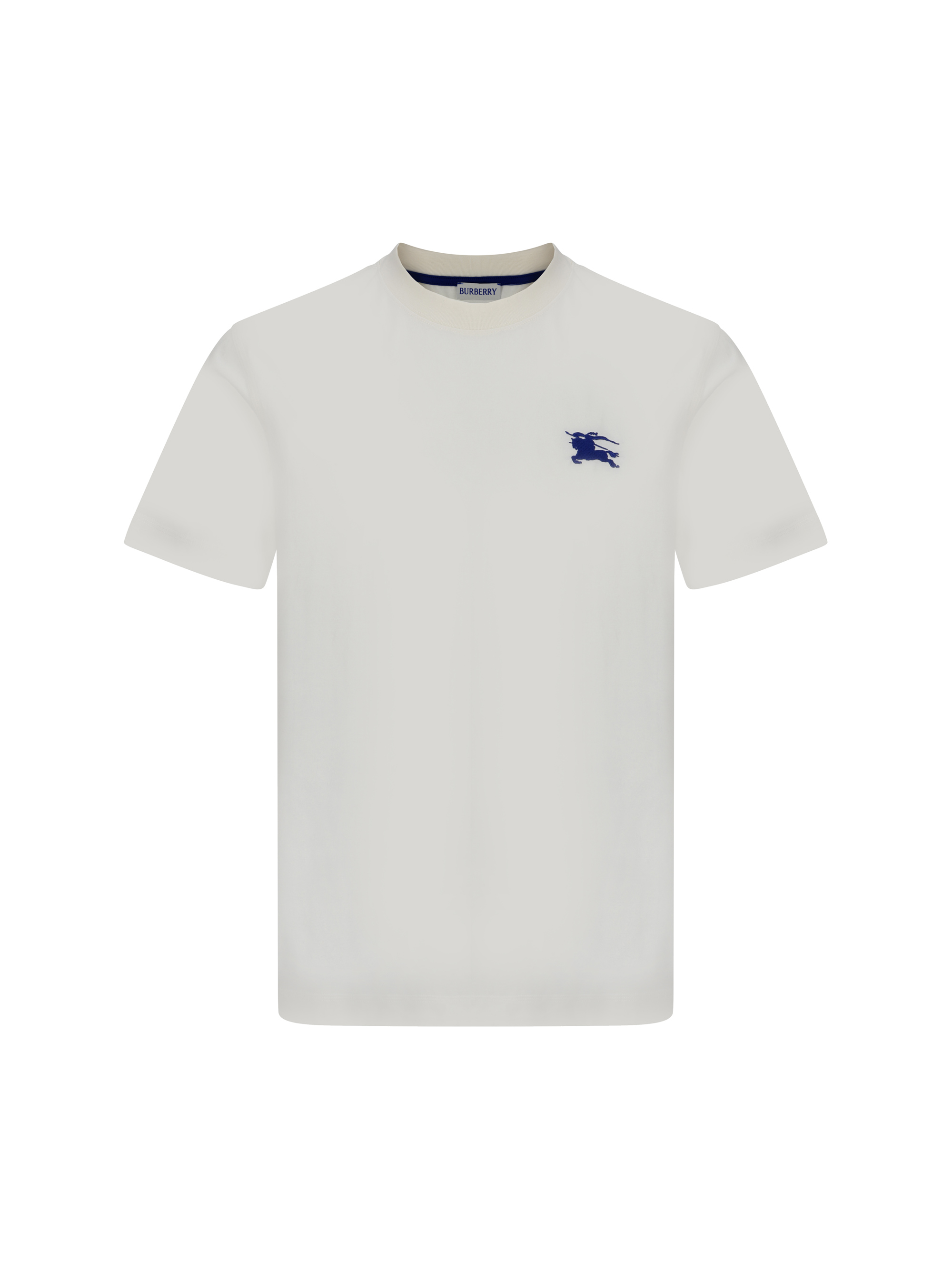 Shop Burberry T-shirt In Salt