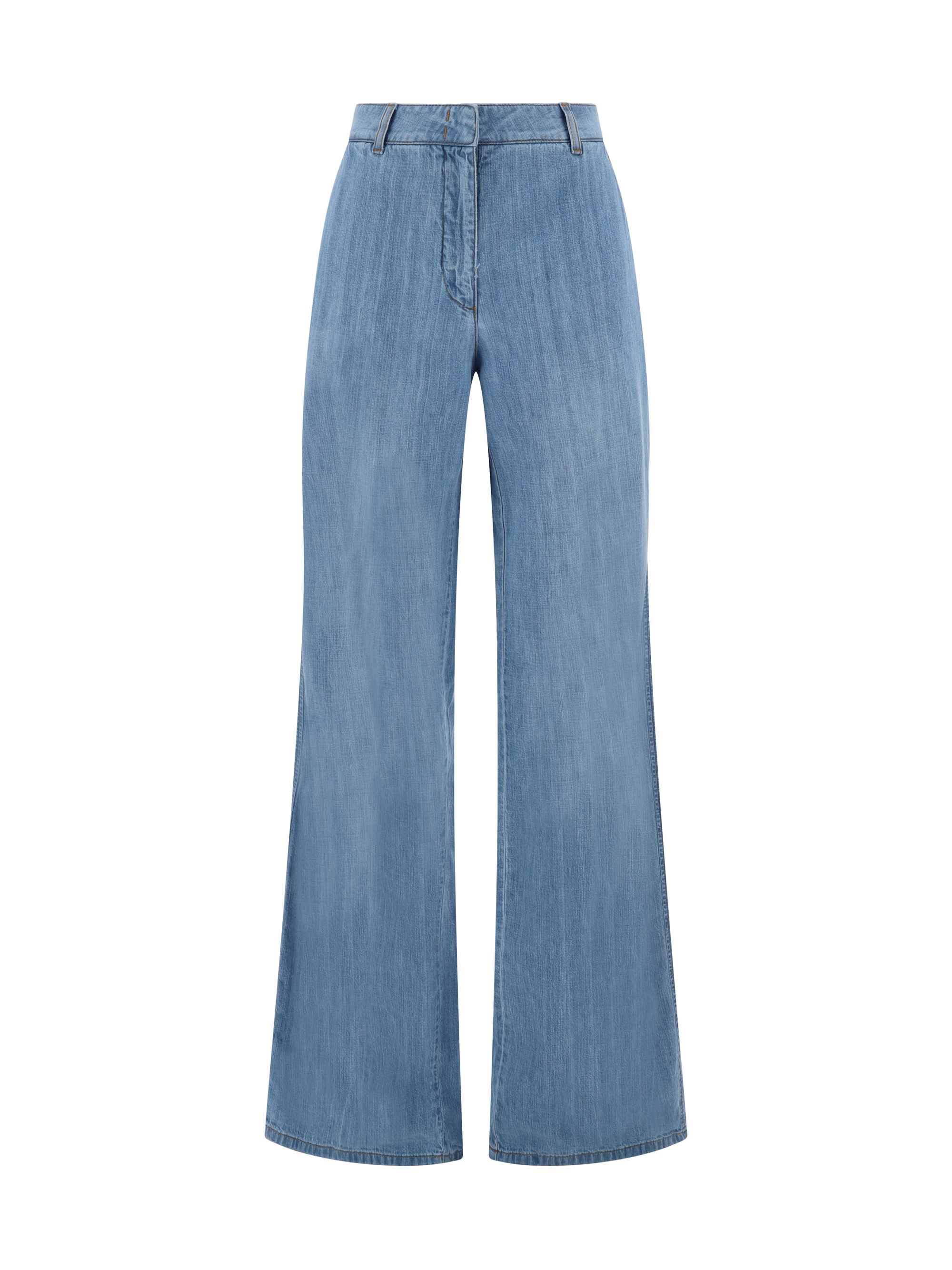 Shop Ermanno Scervino Jeans In Bright Cobalt