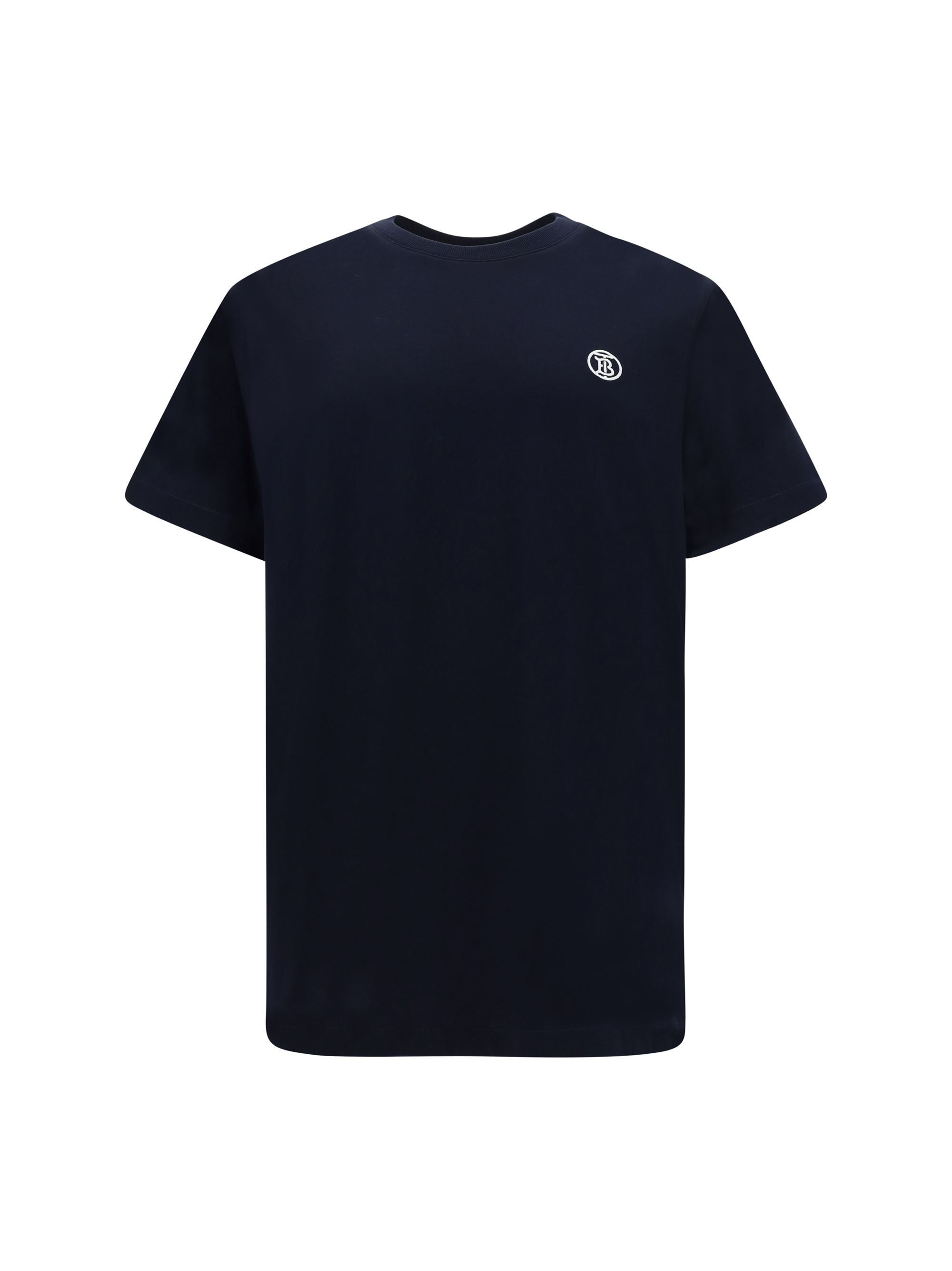 Shop Burberry Parker T-shirt In Coal Blue