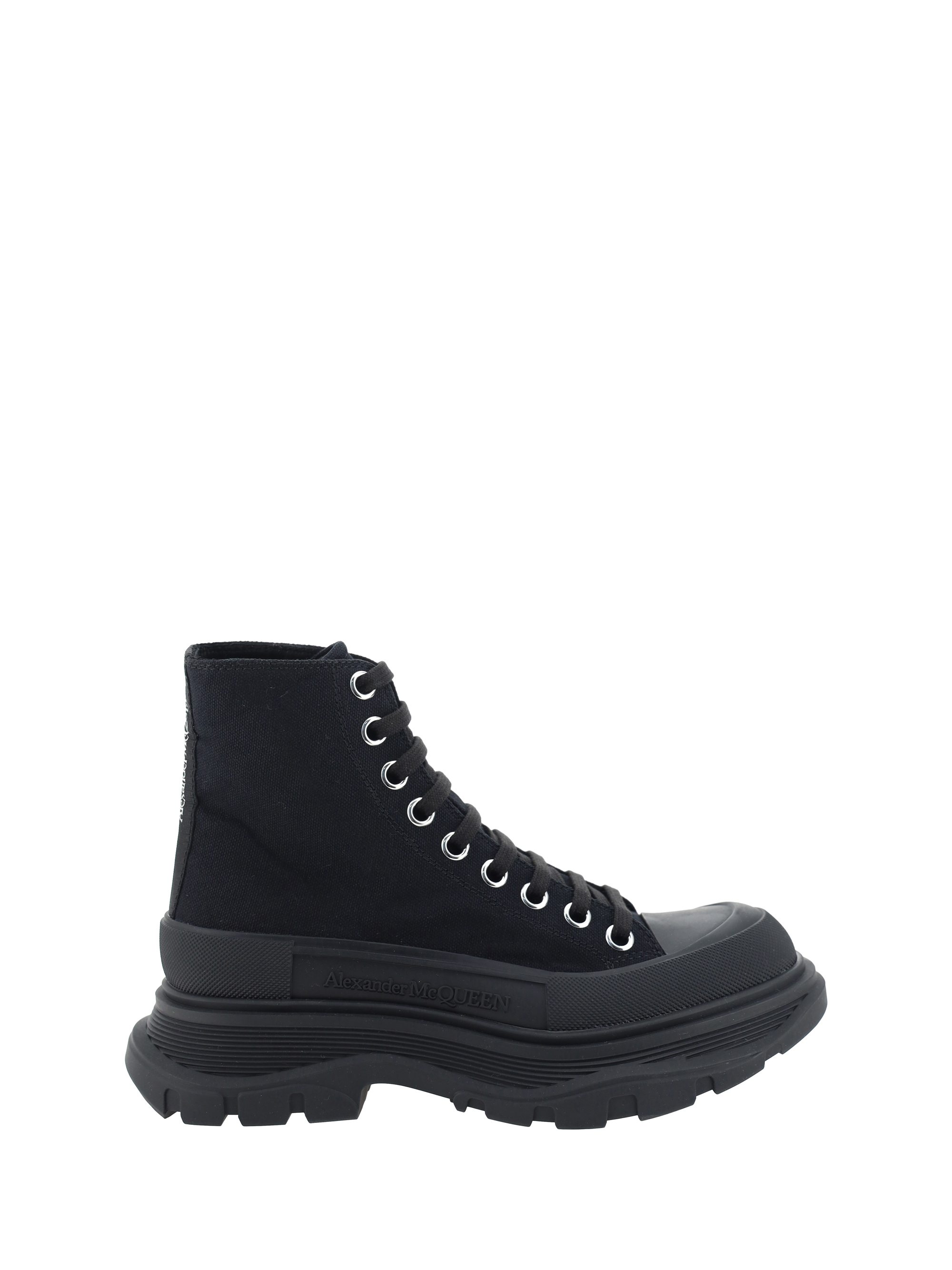 Shop Alexander Mcqueen Sneakers In Black