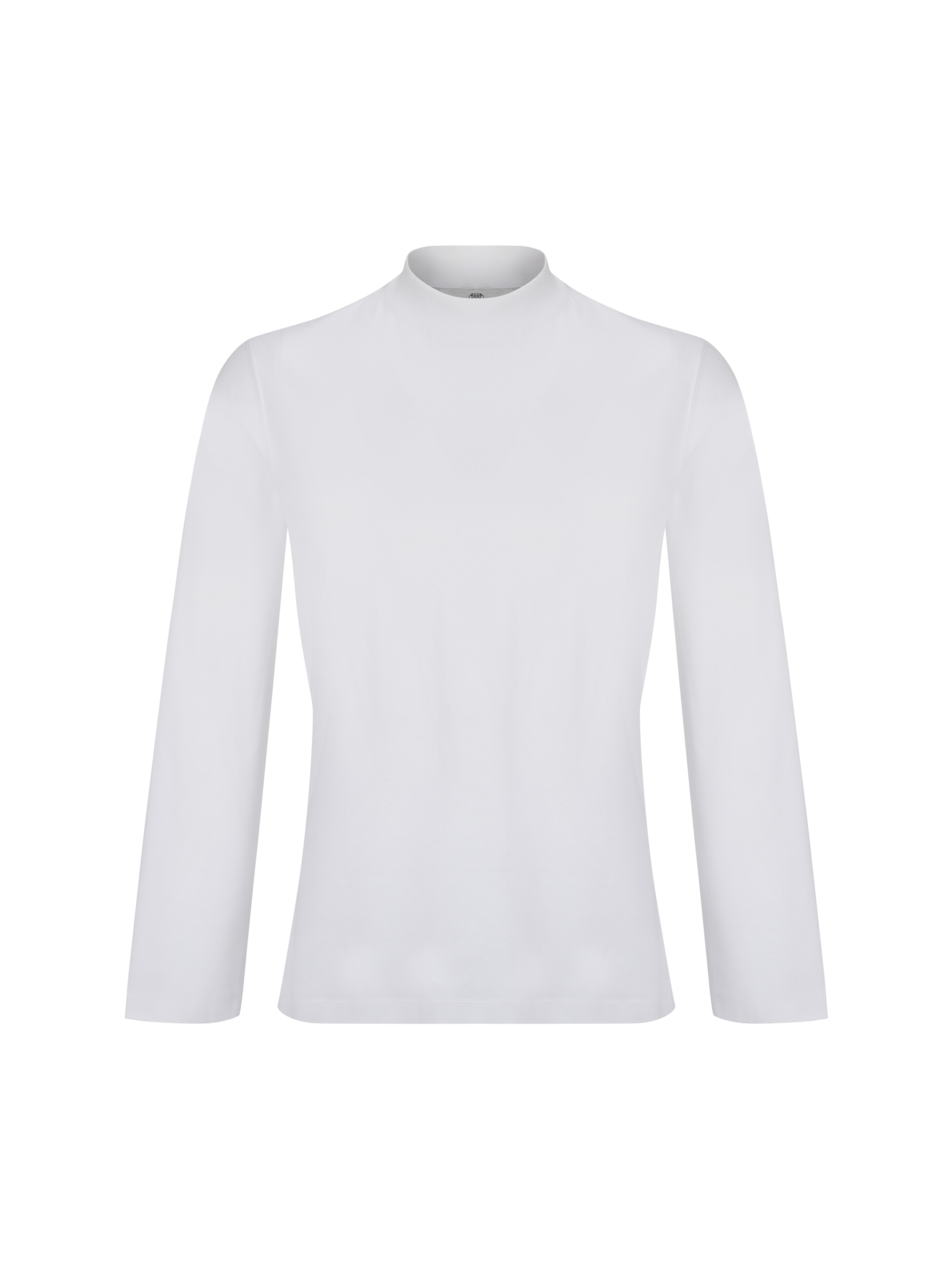 Shop Brunello Cucinelli Long Sleeve Jersey In Bianco