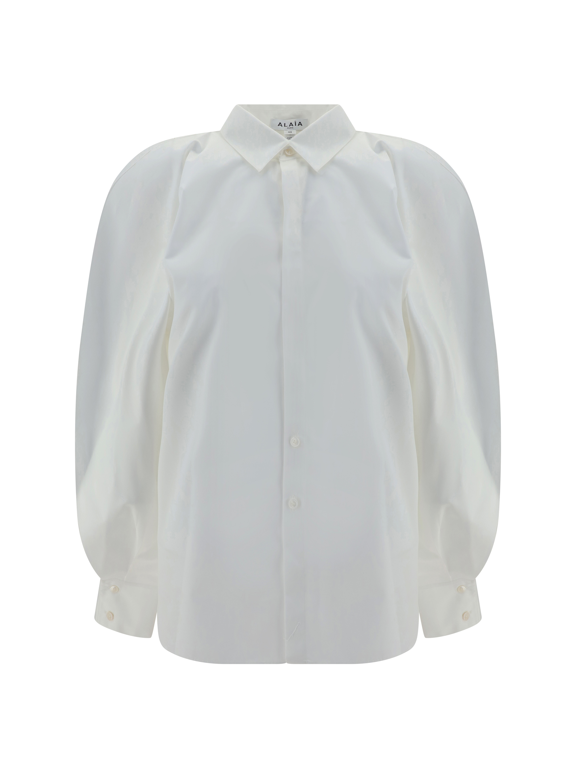 Shop Alaïa Shirt In Blanc