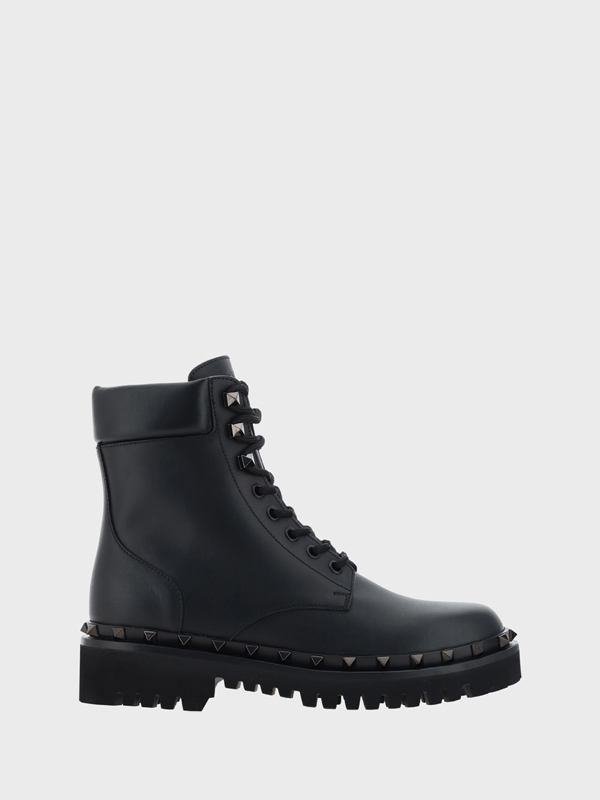 Rockstud Ankle Boots