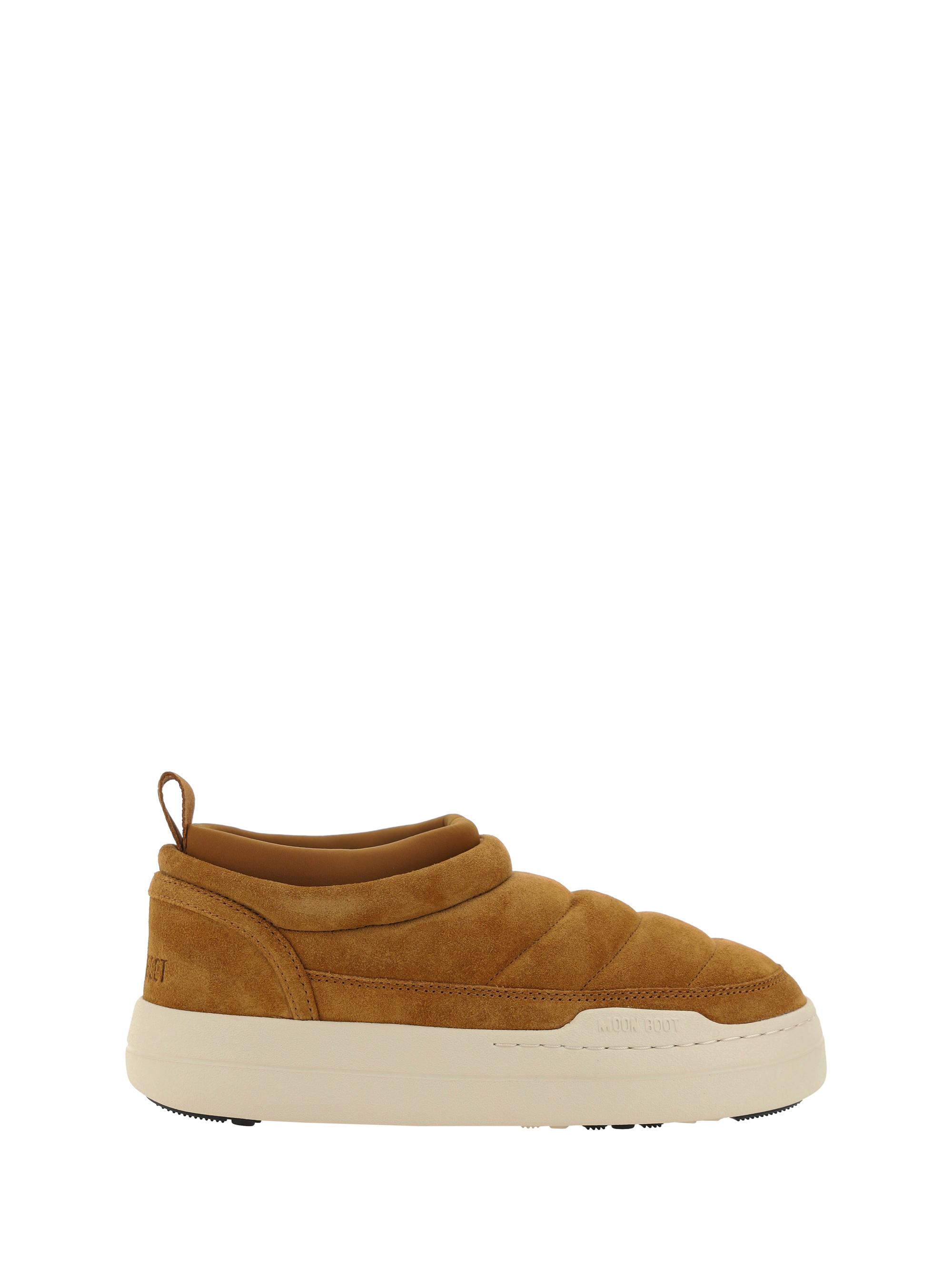 Shop Moon Boot Park Soft Shoes In Cognac