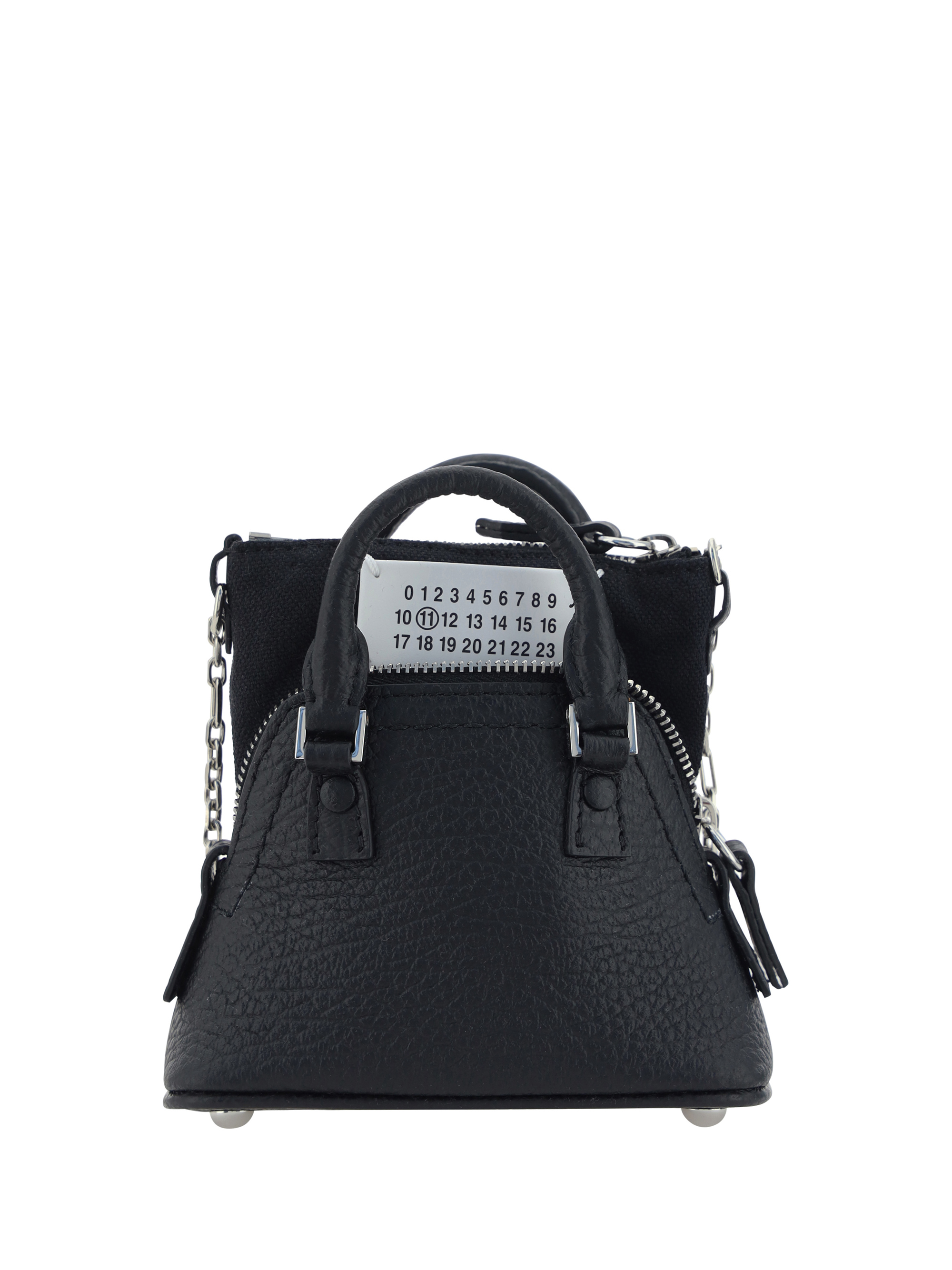 Shop Margiela Mini5ac Handbag In Black