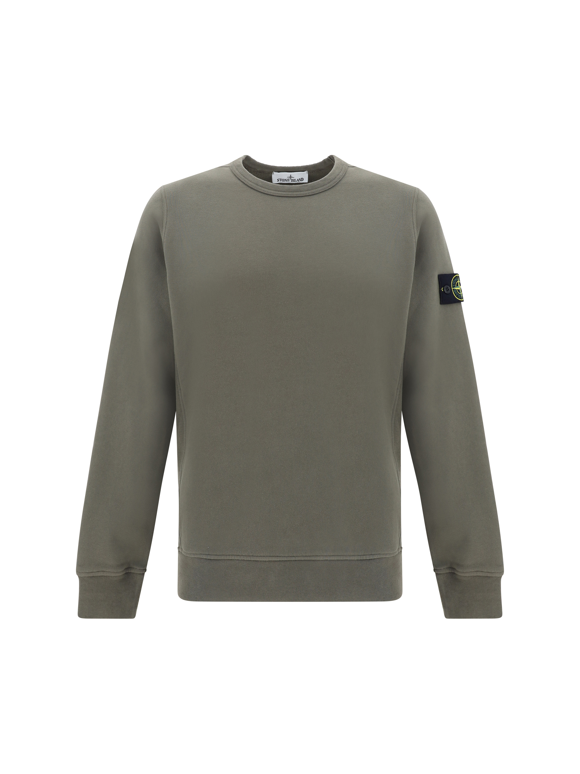 Shop Stone Island Sweatshirt In Walnut