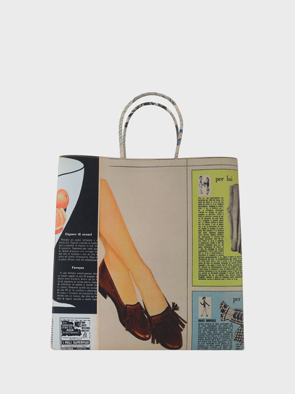 Tote Bag newspaper printed