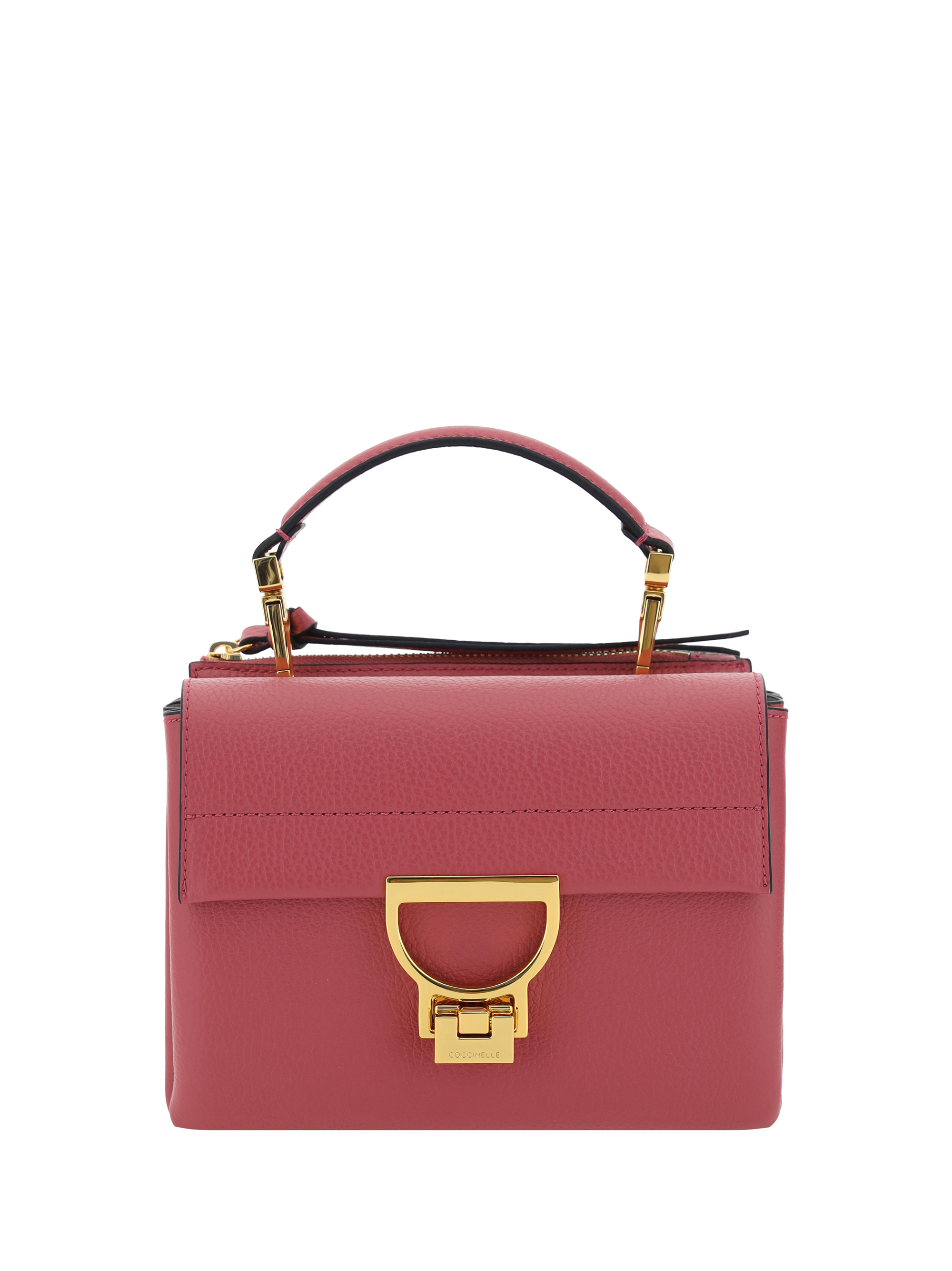 Shop Coccinelle Arlettis Handbag In Rosewood