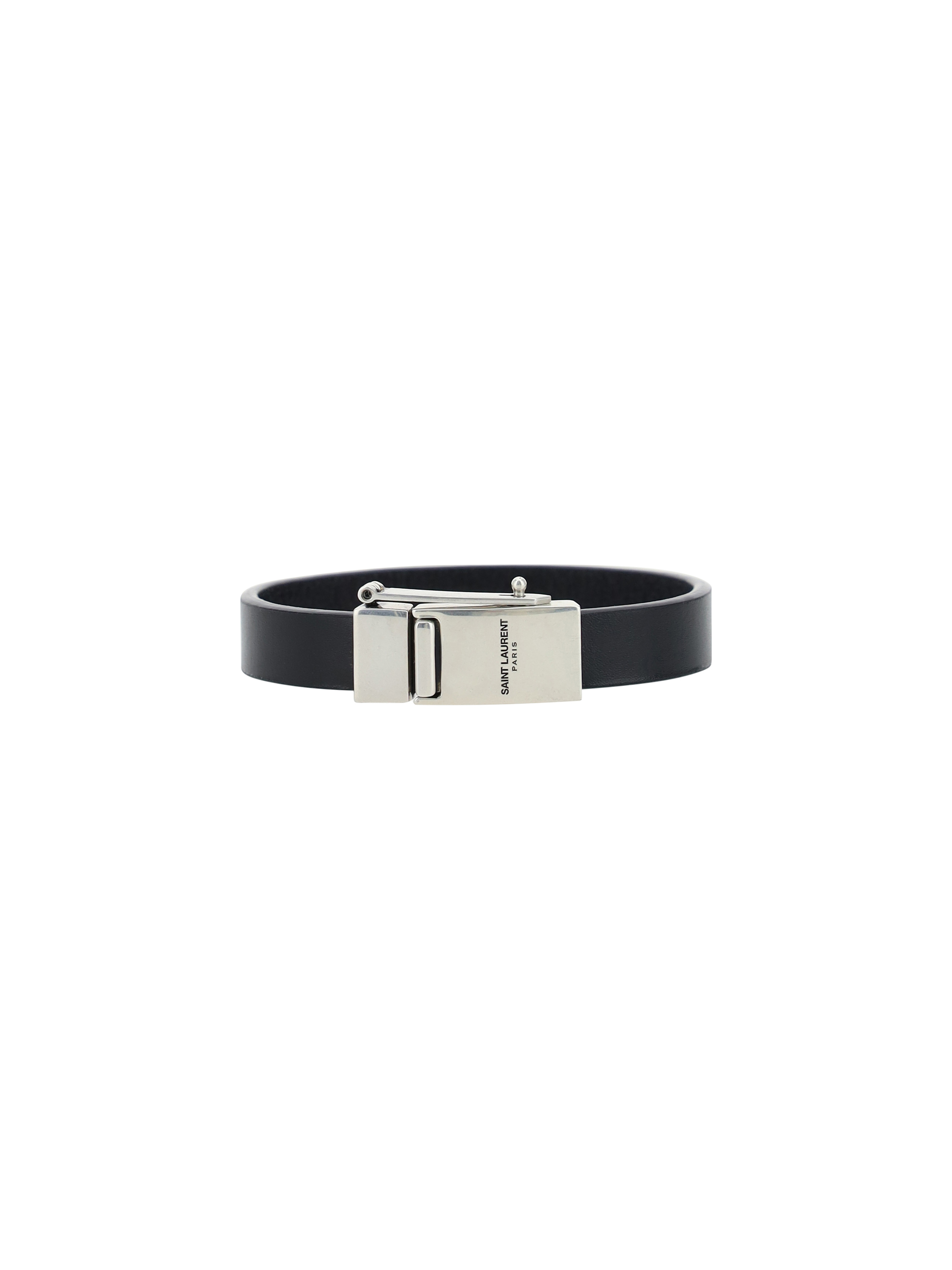 CASSANDRE bracelet in leather and metal | Saint Laurent | YSL.com