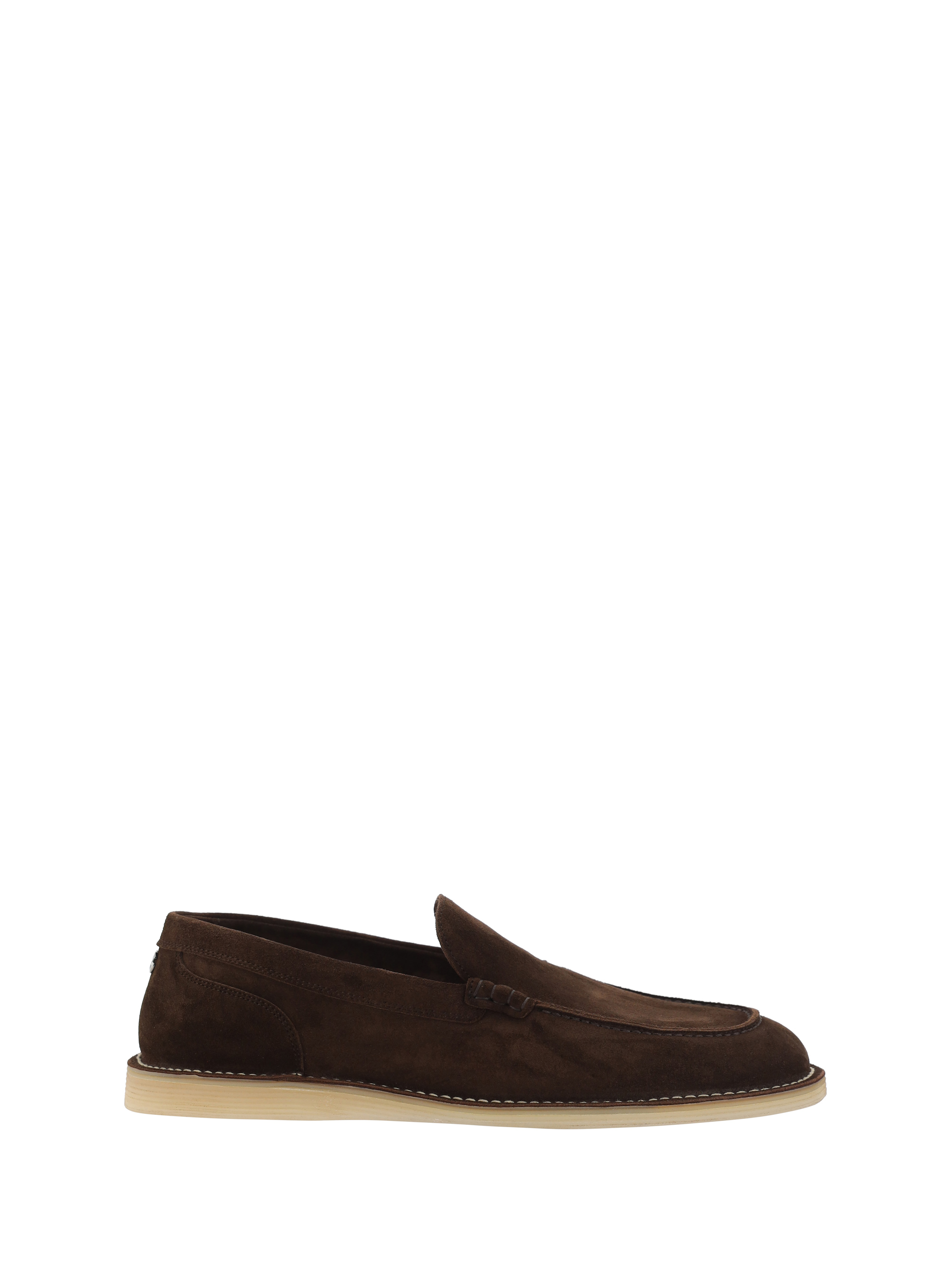 Shop Dolce & Gabbana Loafers In Ebano 1