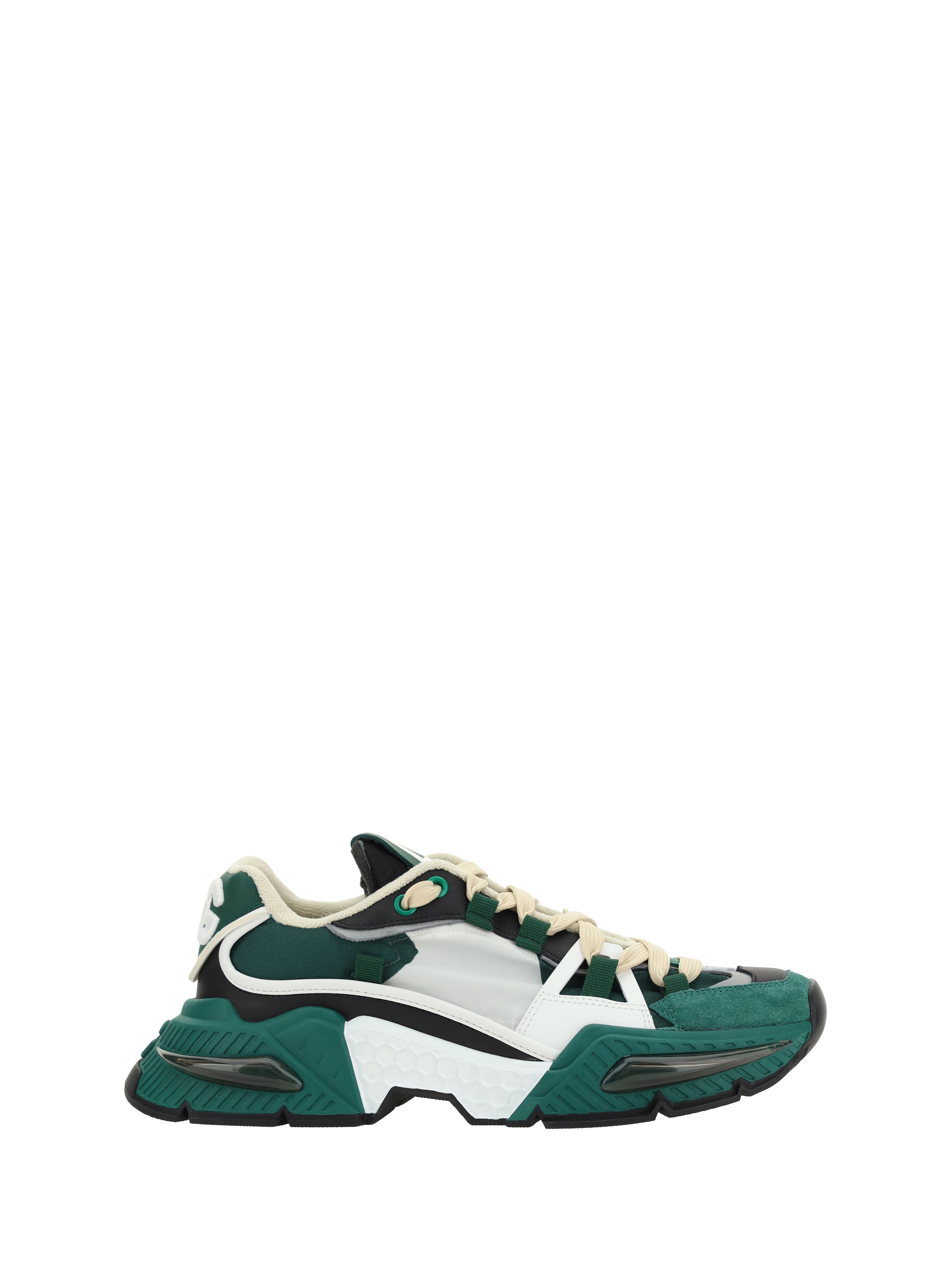 Dolce & Gabbana Airmaster Sneakers In Green,black