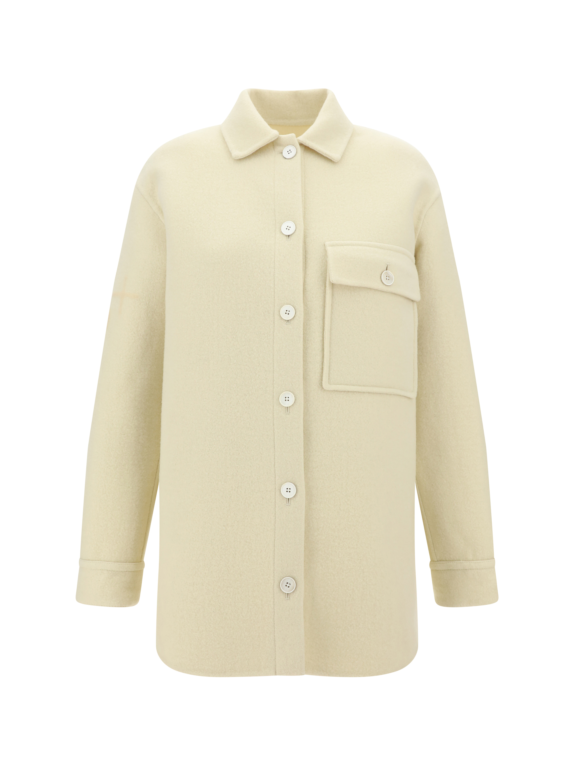 Shop Jil Sander Jacket In Pearl