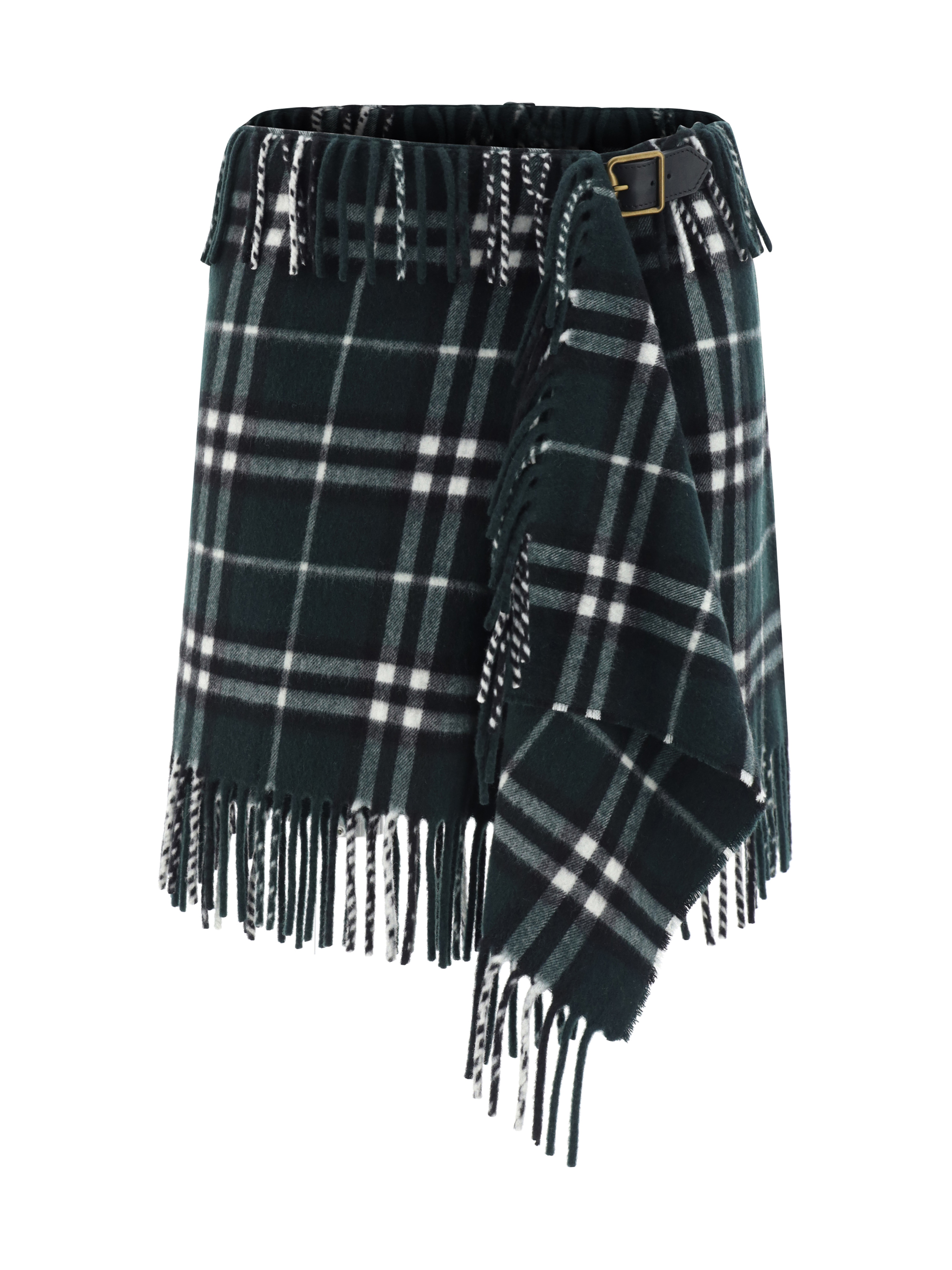 Shop Burberry Mini Skirt In Anchor