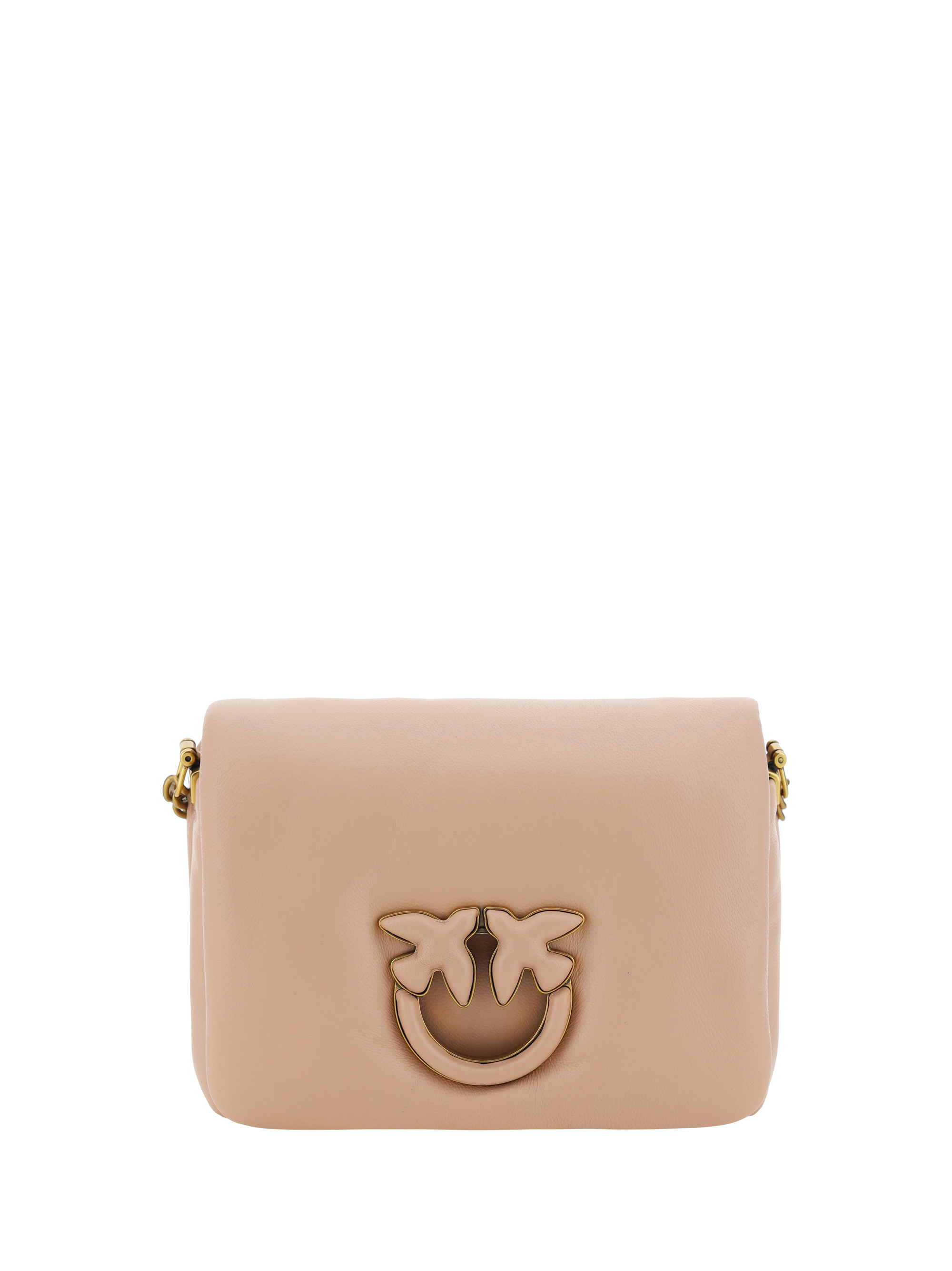 Pinko Shoulder Bag In Cipria-block Color