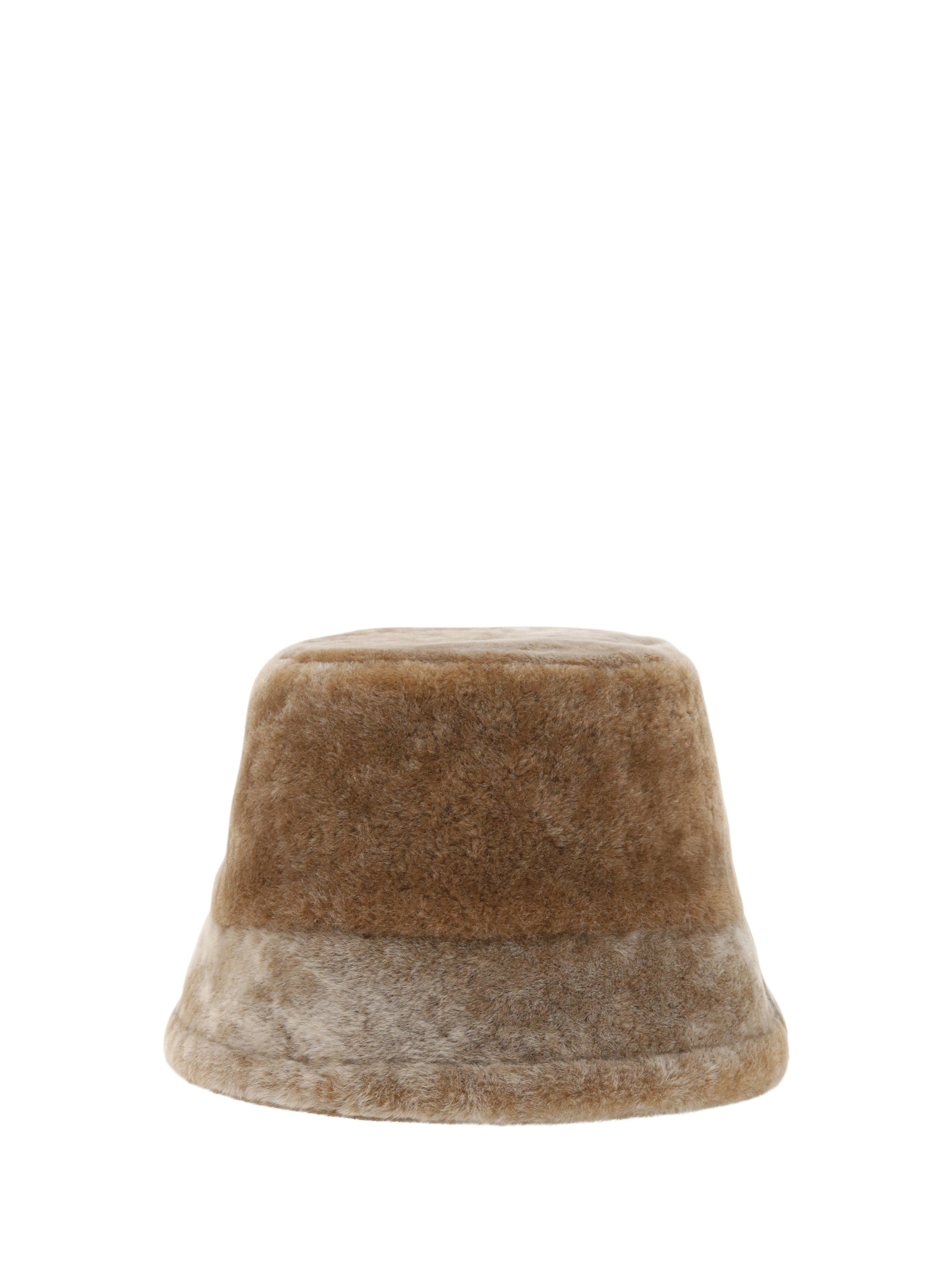 Shop Loewe Bucket Hat In Beige