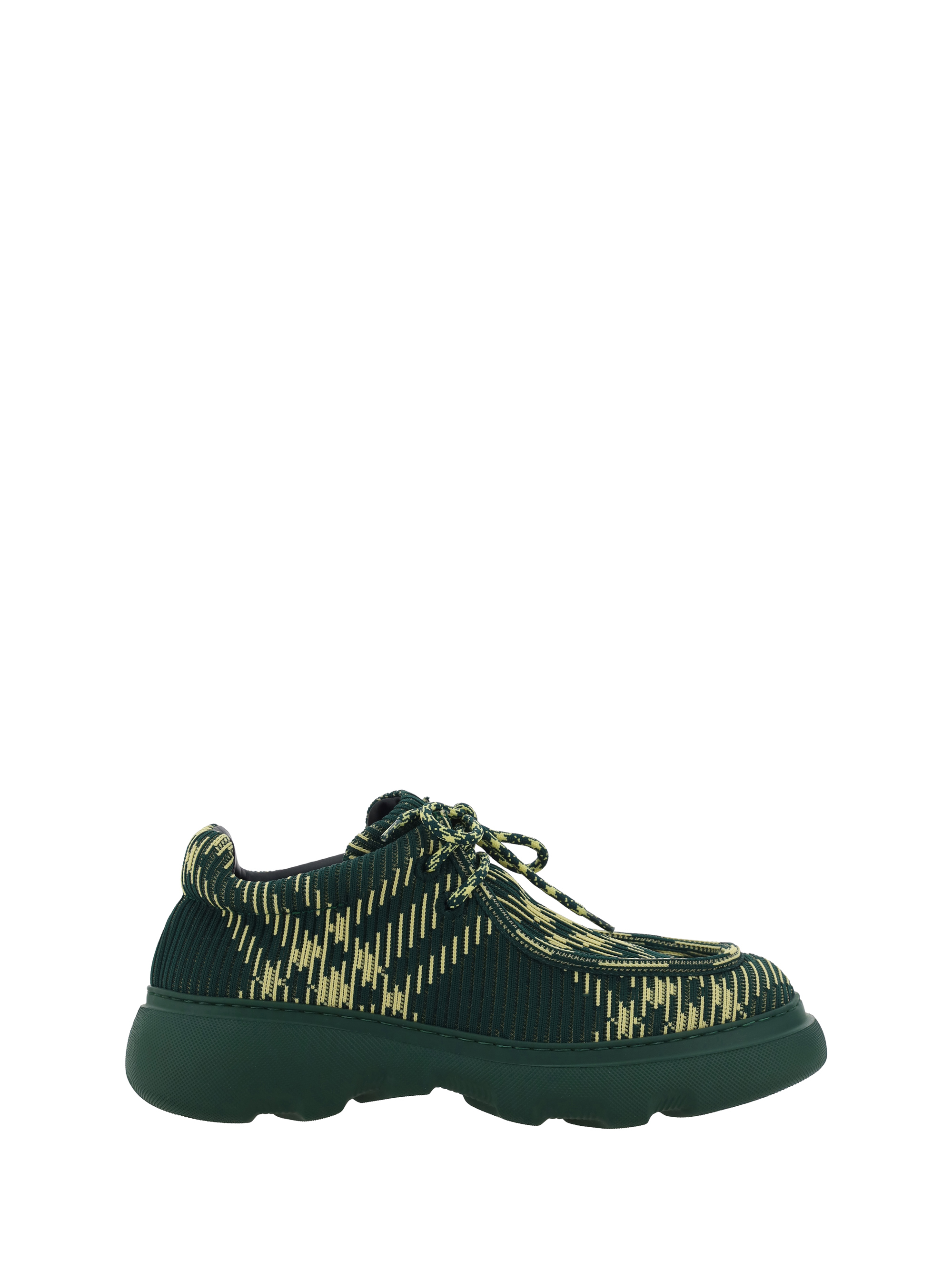 Shop Burberry Derby Shoes In Primrose Ip Check